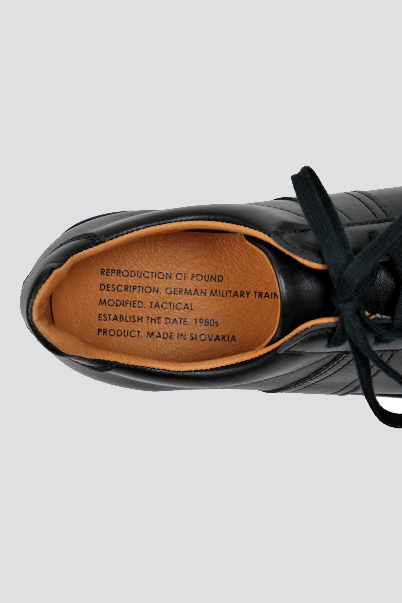 Black 1759L German Military Trainers