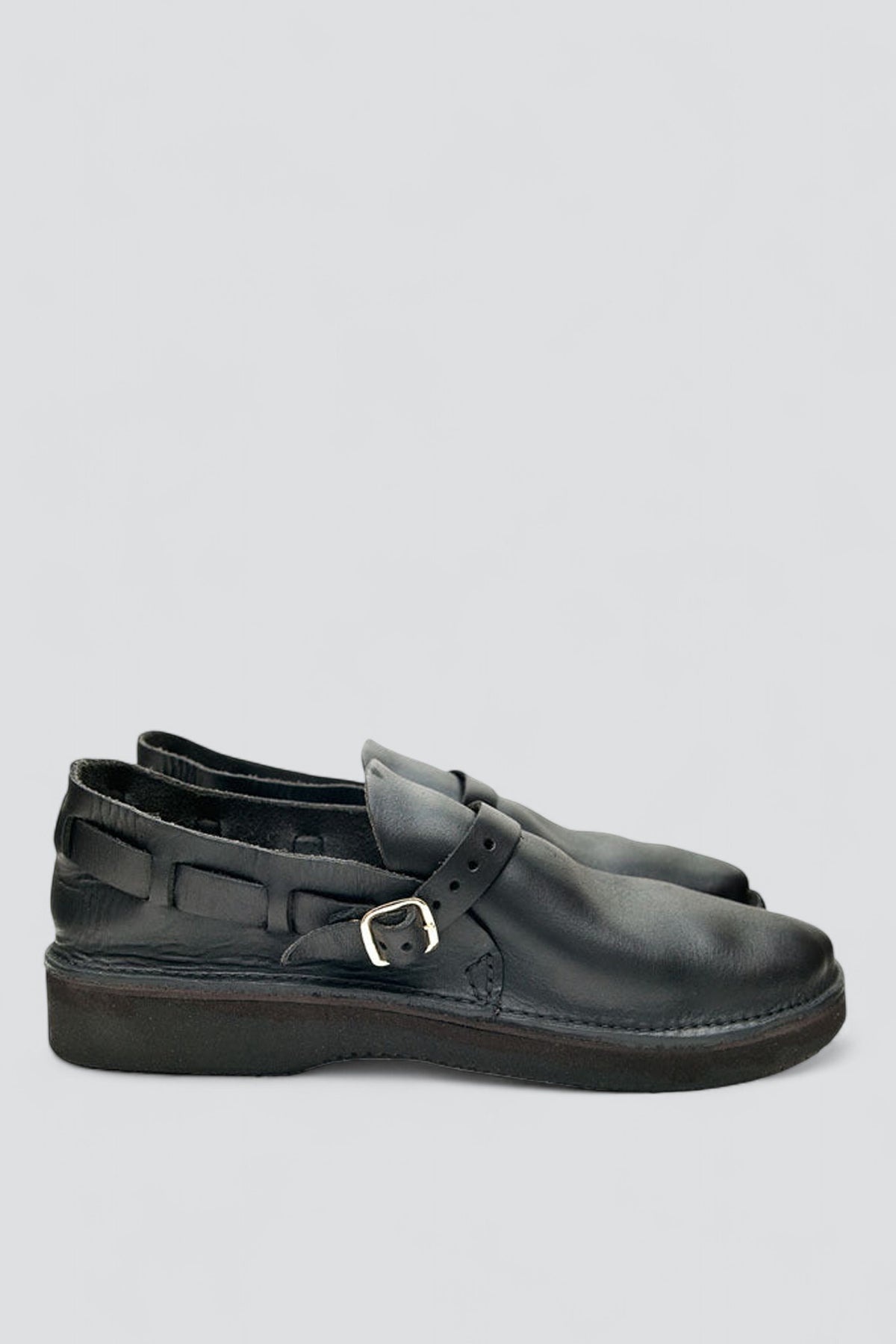 Black Middle English Flat - Aurora Shoe Co – Assembly New York