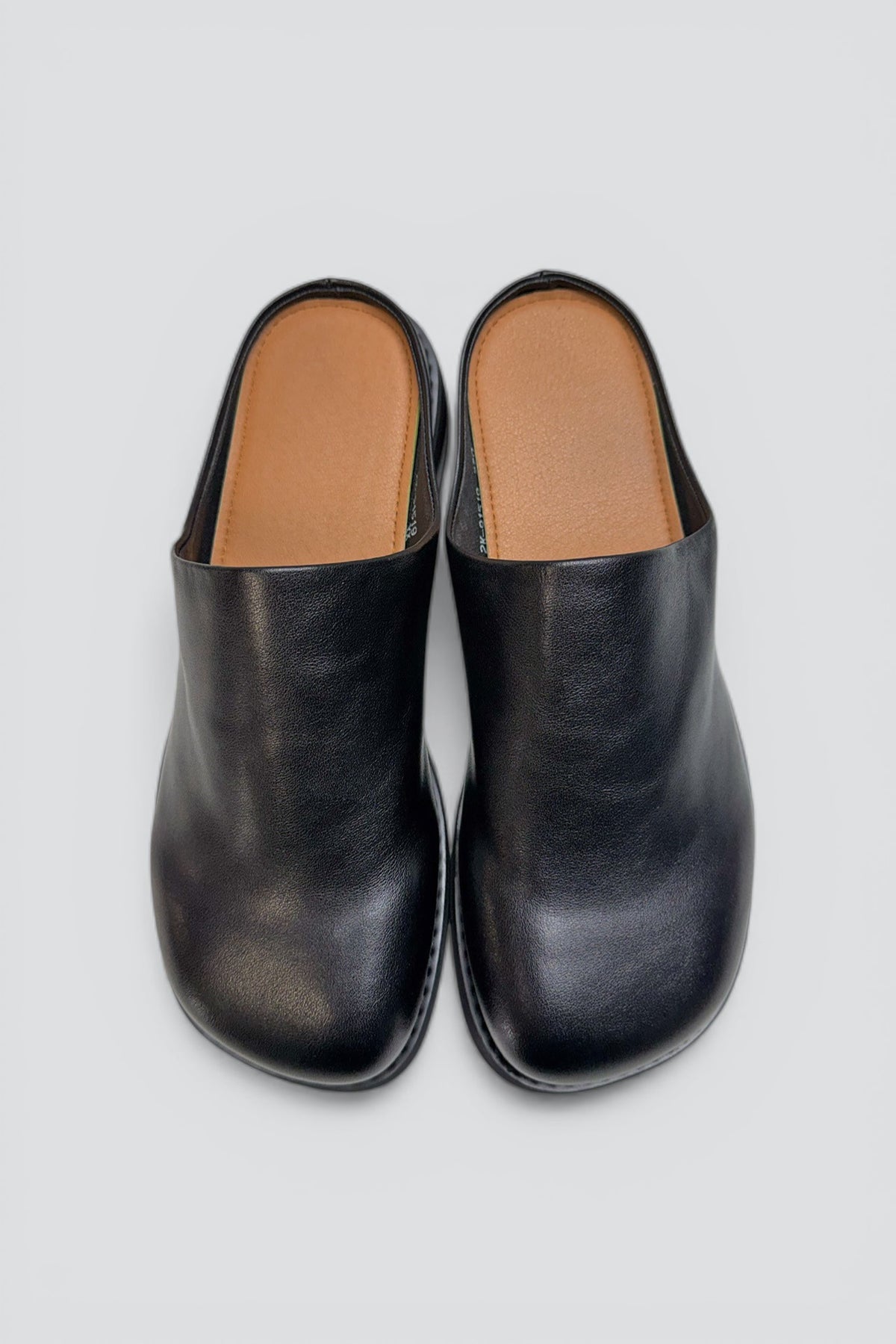 black dress mule shoes Merry - Mule Slide Shoe - Black 7.5 / Black