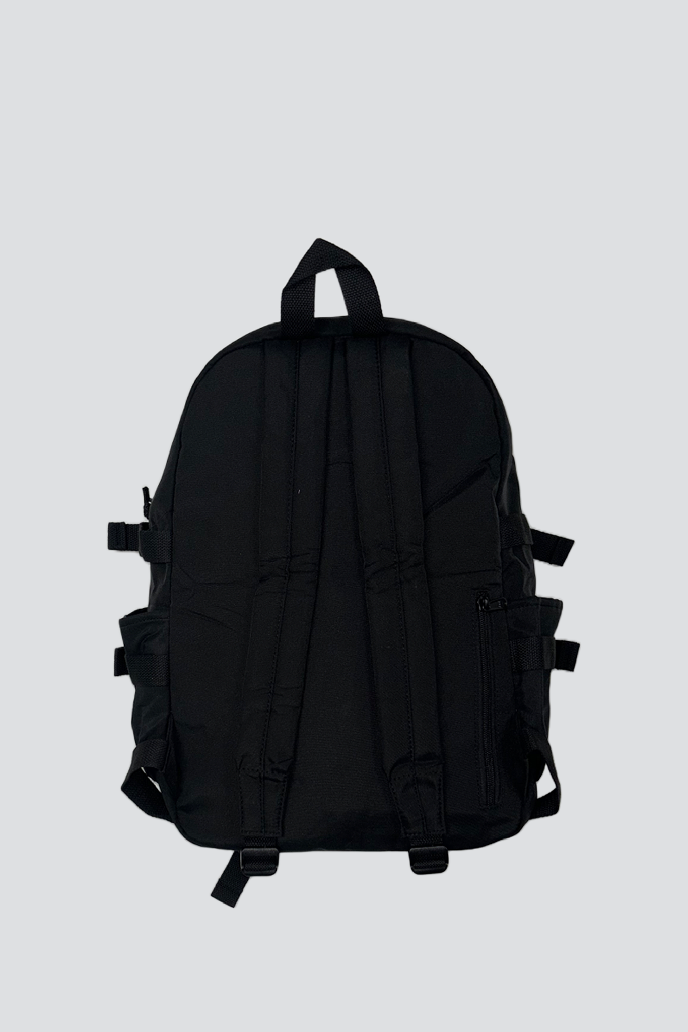 Nylon Embroidered New York Logo Strap Backpack - Black