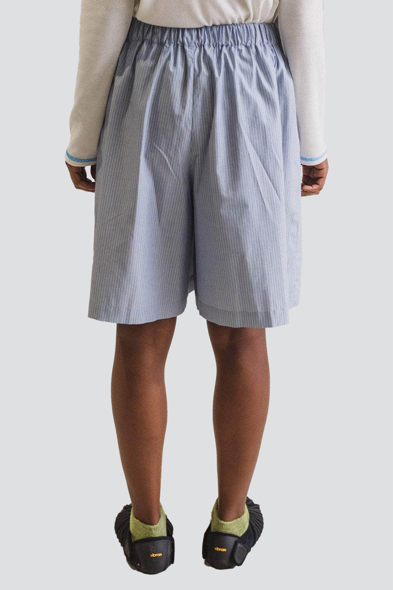 Blue Stripe Claude Shorts - Baserange – Assembly New York