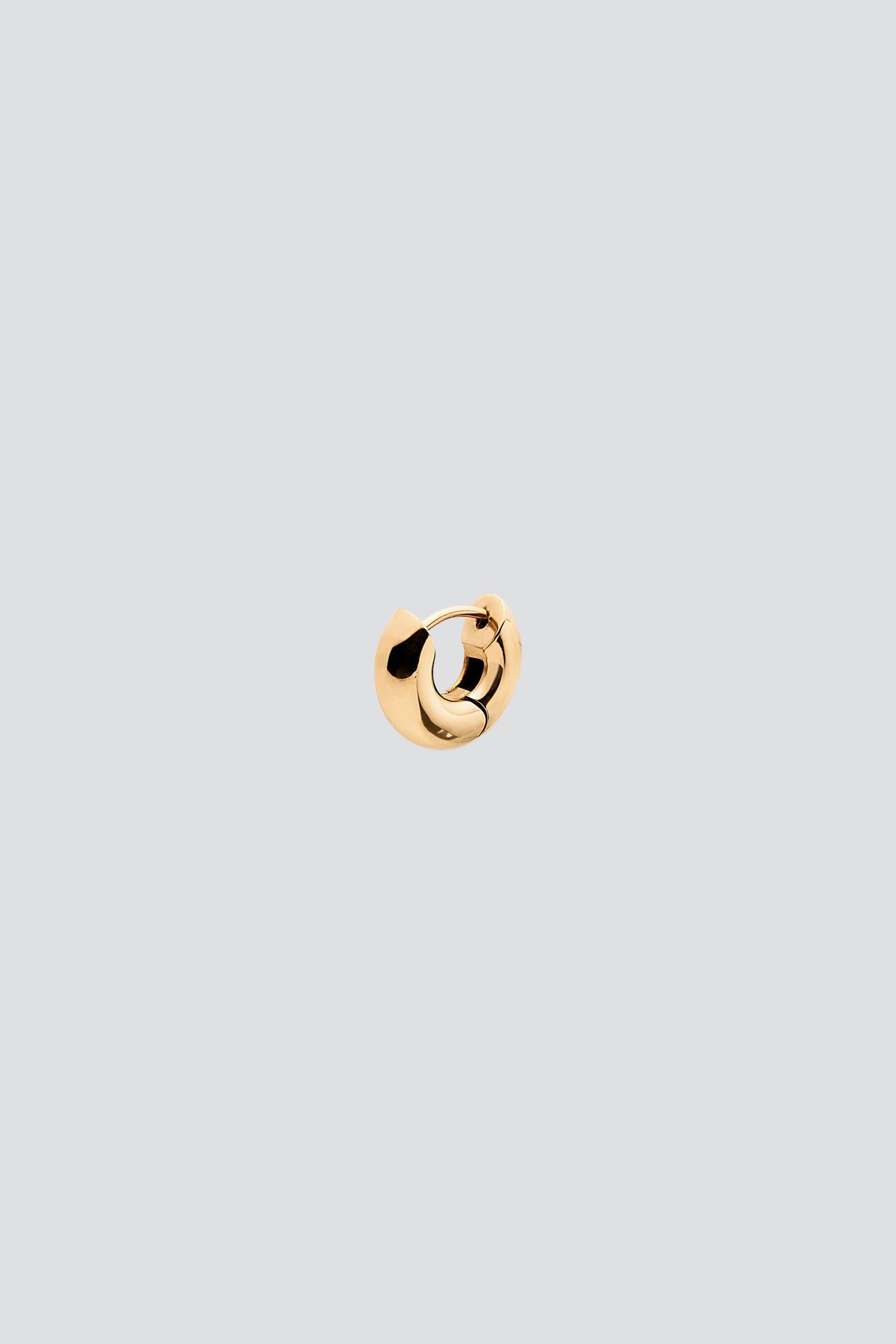 18K Gold EM Mini Hoop