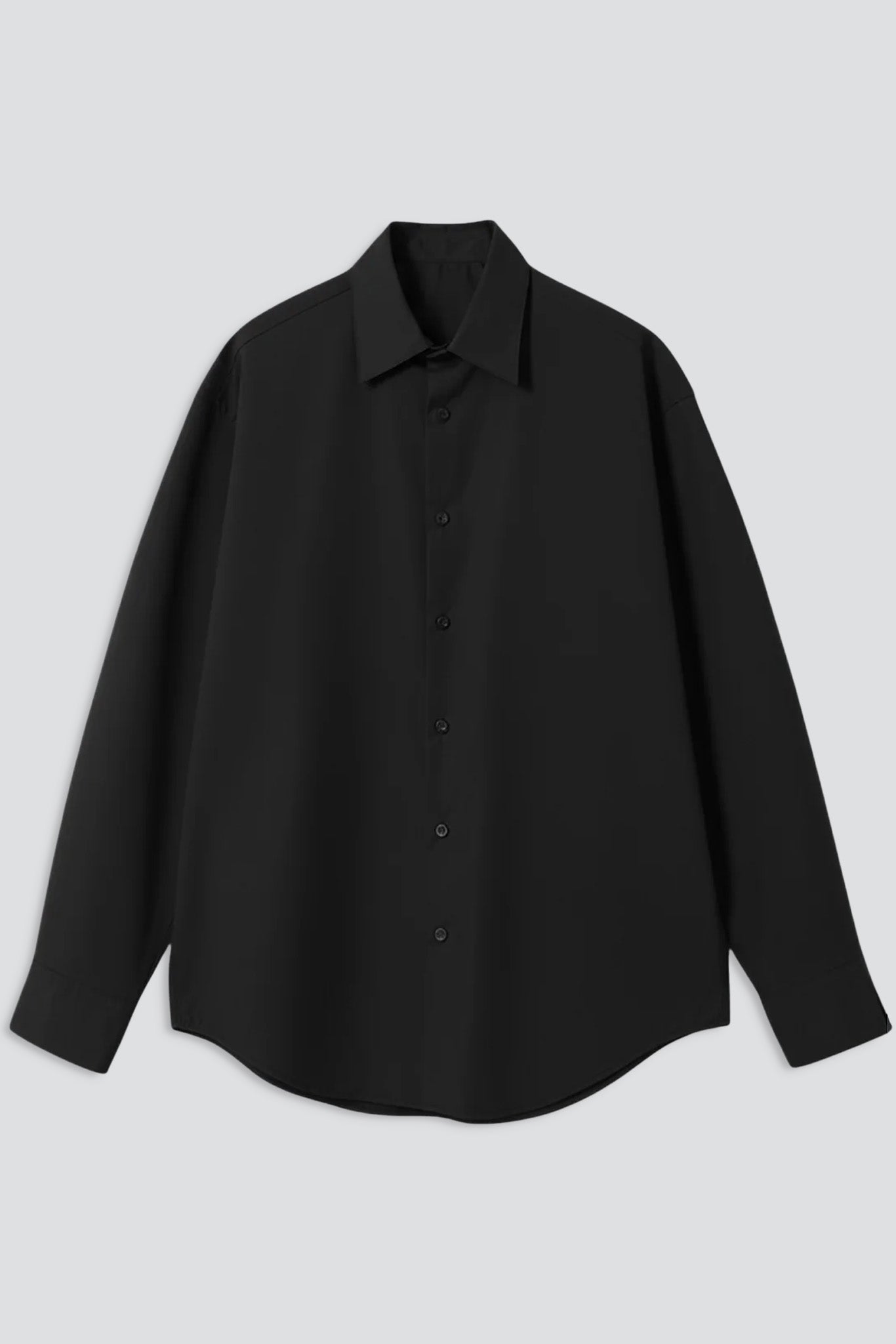 020132●  N.HOOLYWOOD COMPILE DRESS SHIRT Black Dress Shirt - N.HOOLYWOOD – Assembly New York