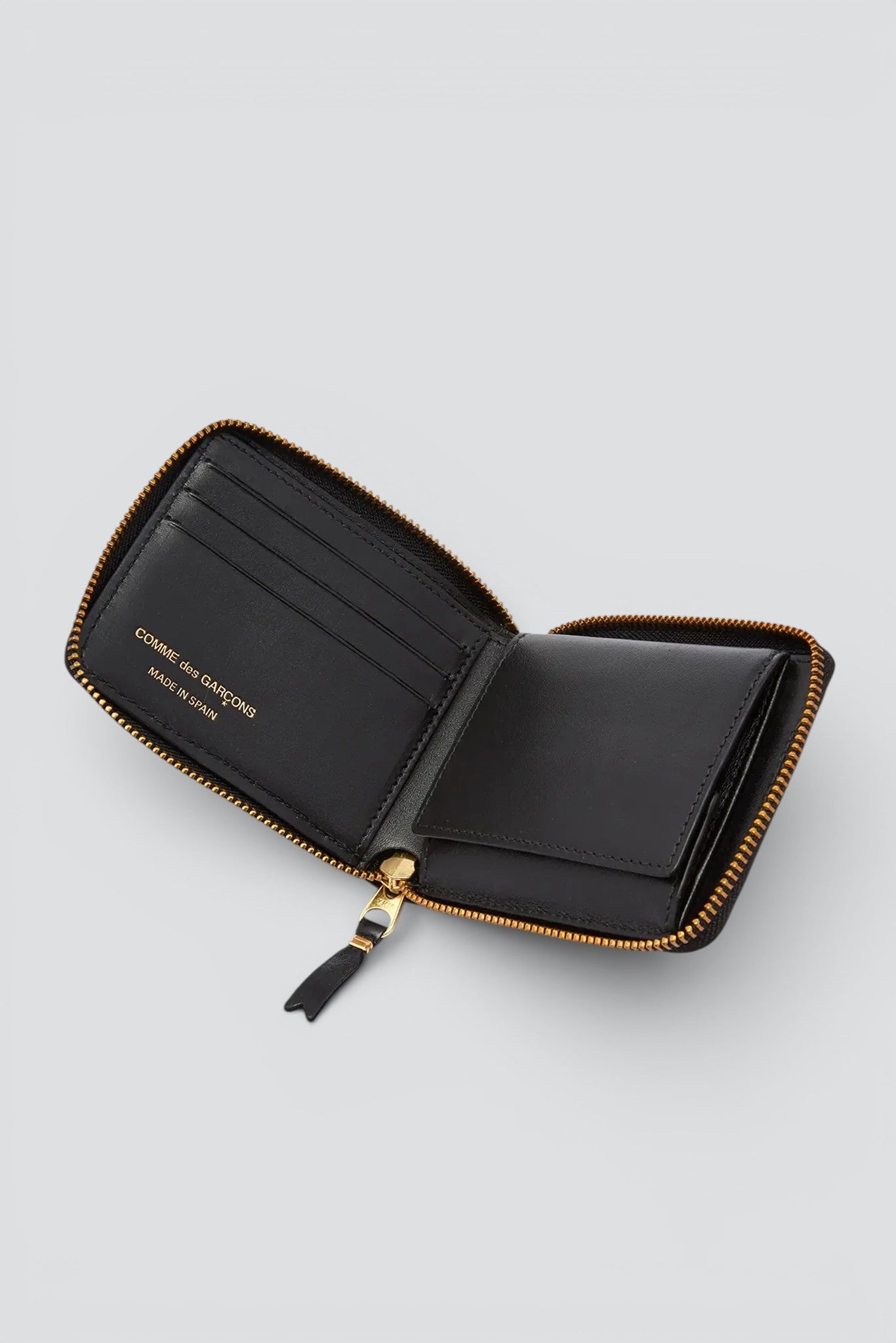 コムデギャルソン black 財布 wallet SA7100 Classic Leather Wallet - Black - SA7100 - Comme Des Garçons