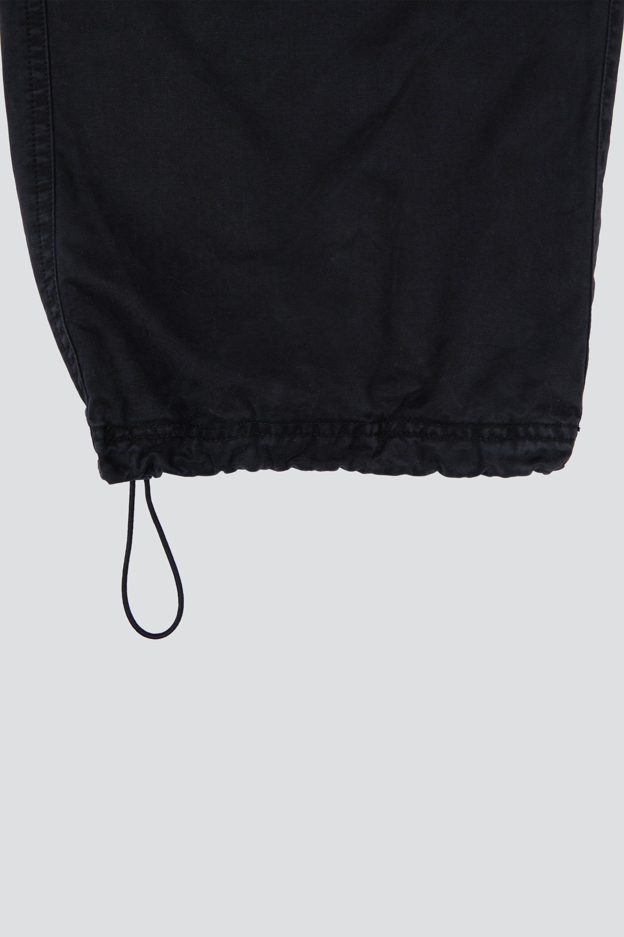 Washed Black Garment Dye Block Cargo Pant