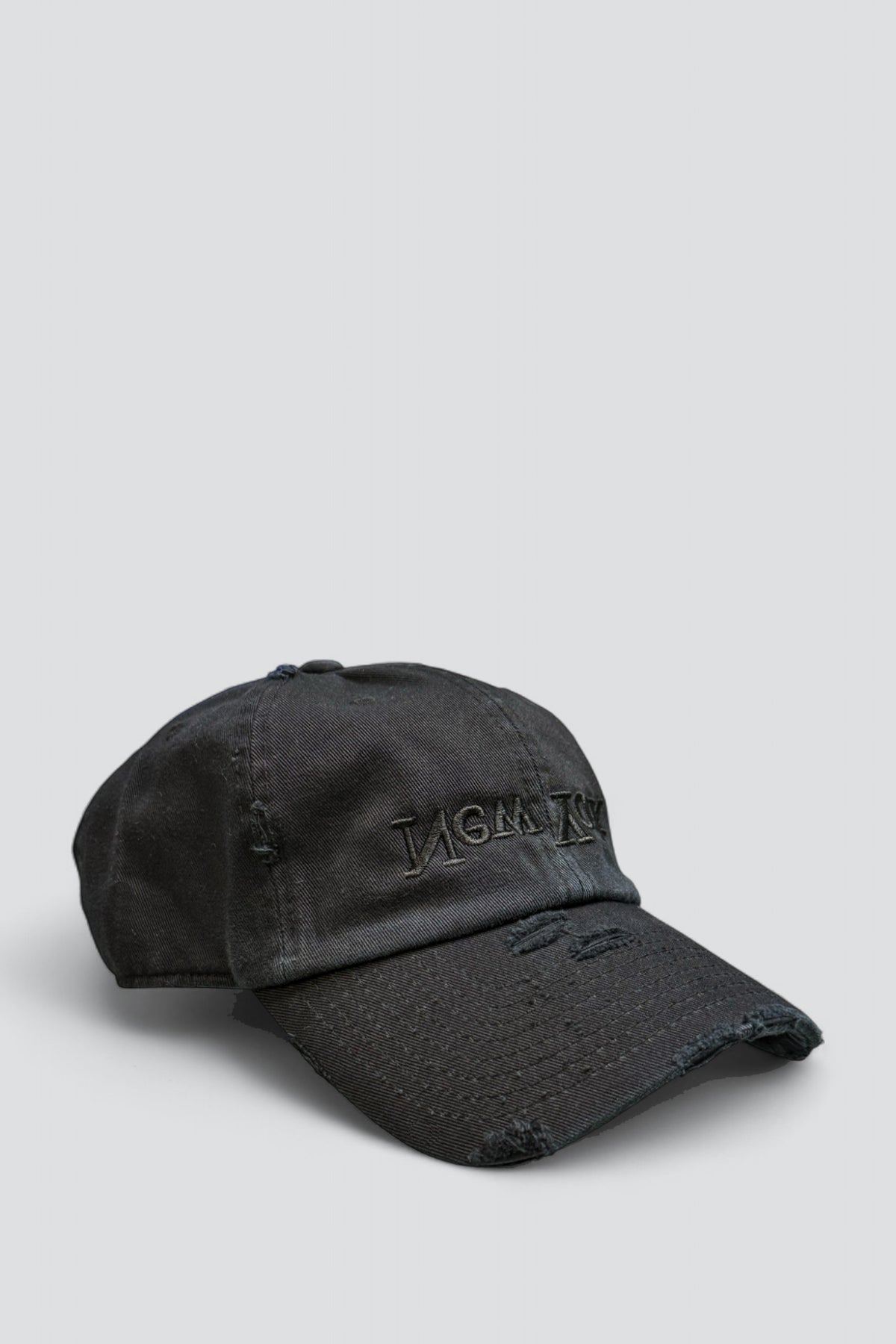 New Custom Made Baseball Hat, Distressed, Black with Album & Headphones. trucker-hats-graffiti-scot-  main image 2