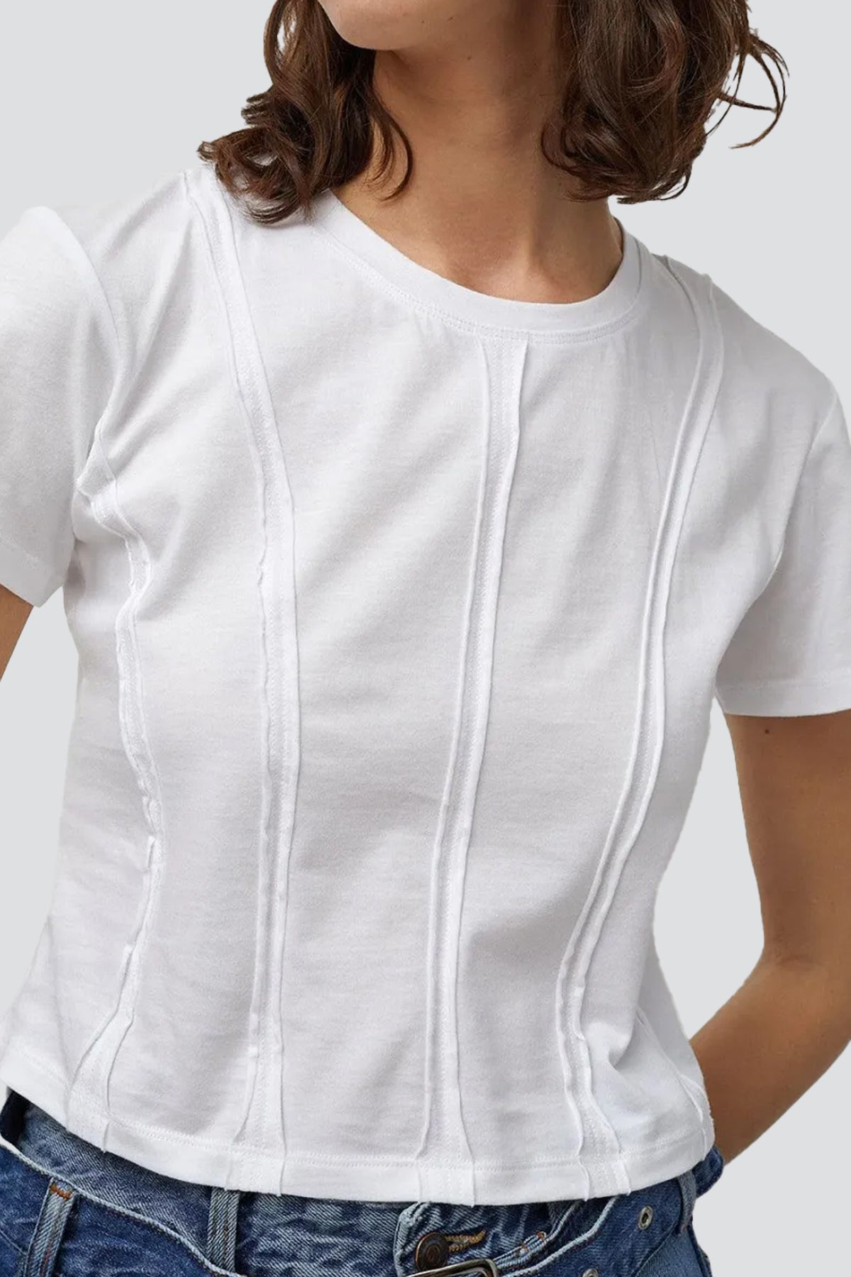 White Tanya Tee