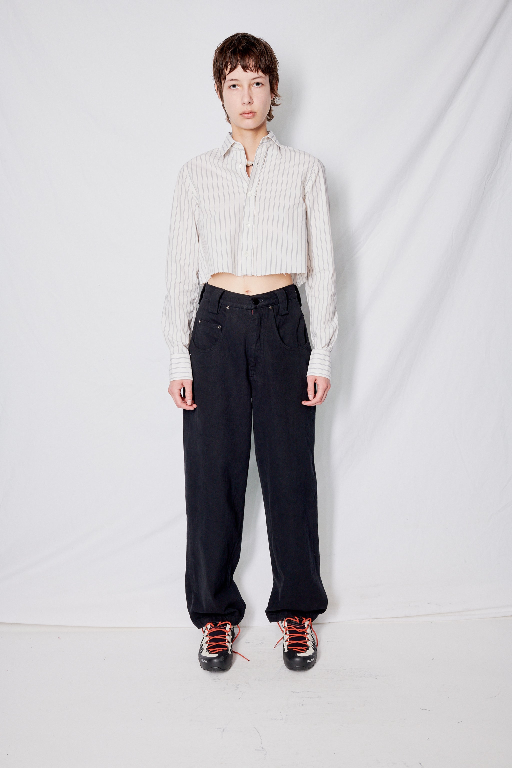 Black Denim Baggy Jean