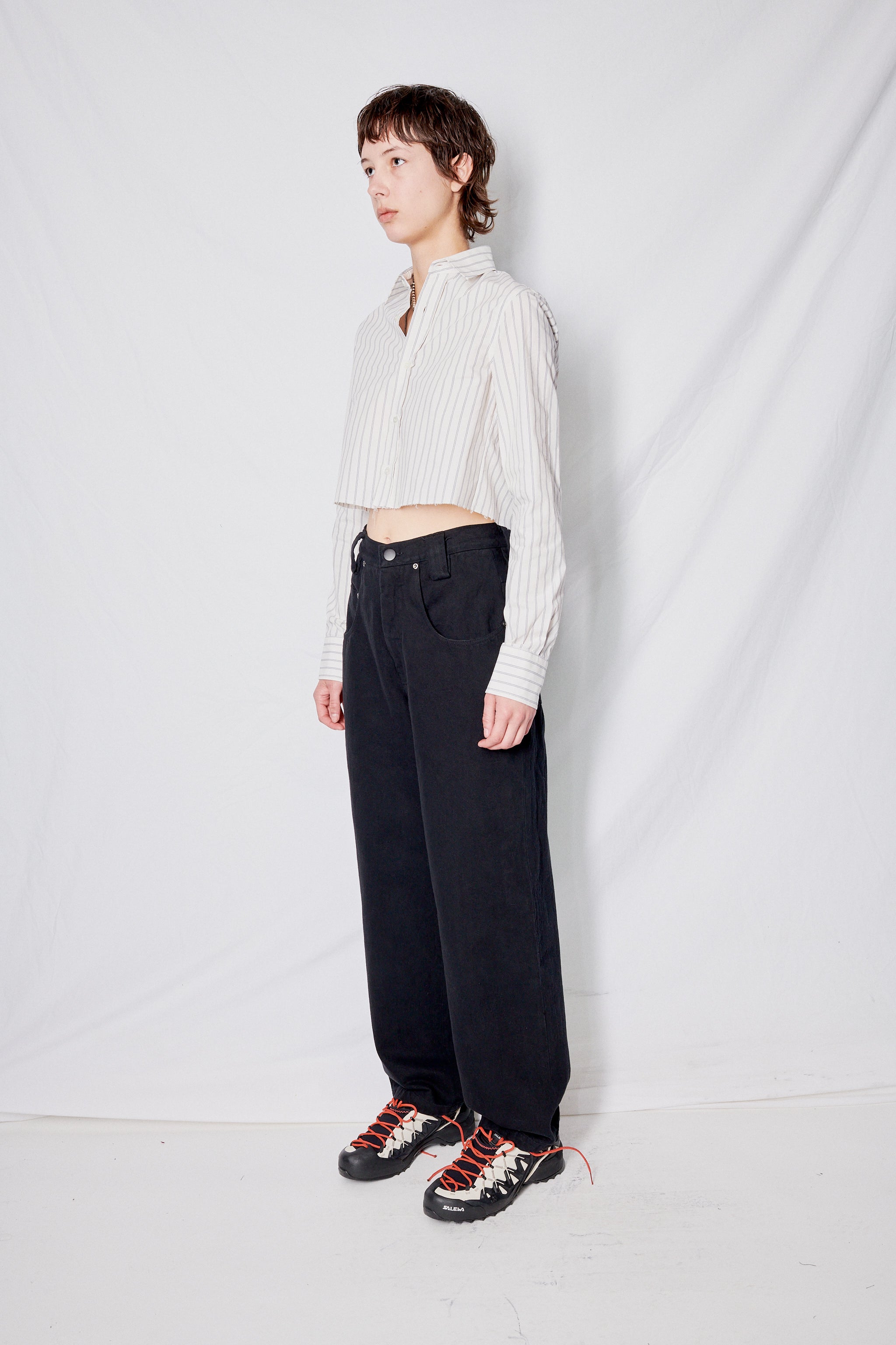 Black Denim Baggy Jean