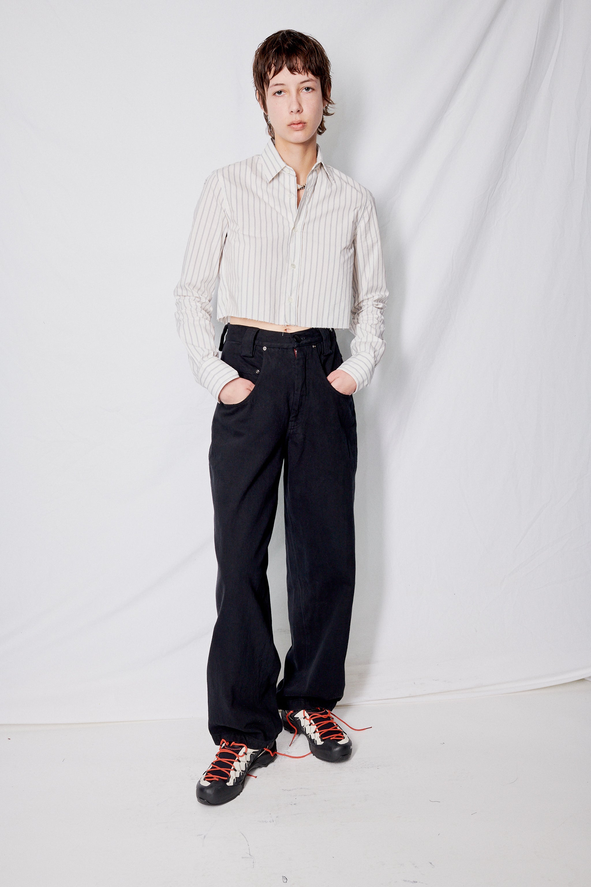 Black Denim Baggy Jean