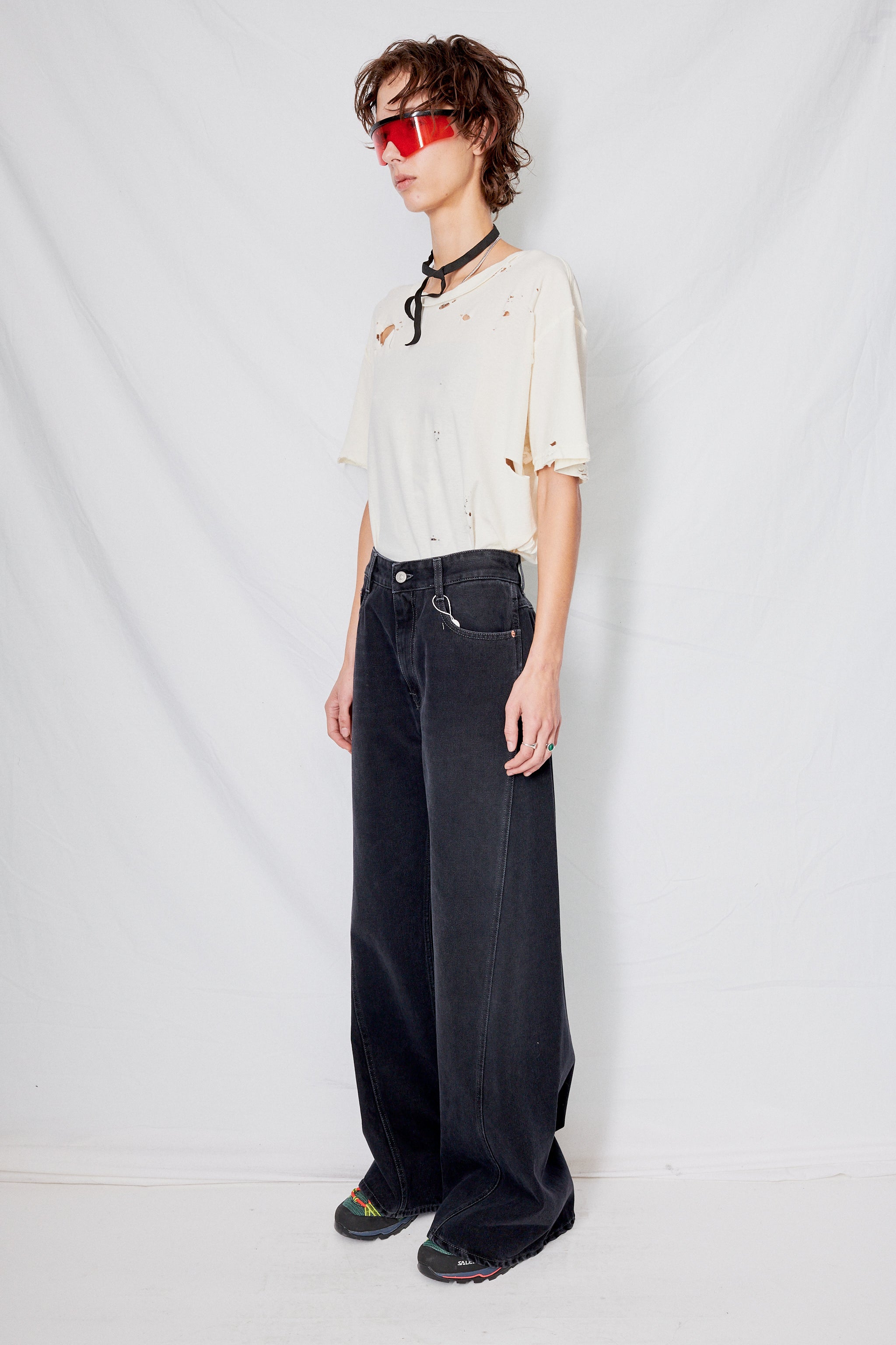 Black Oversized Jeans