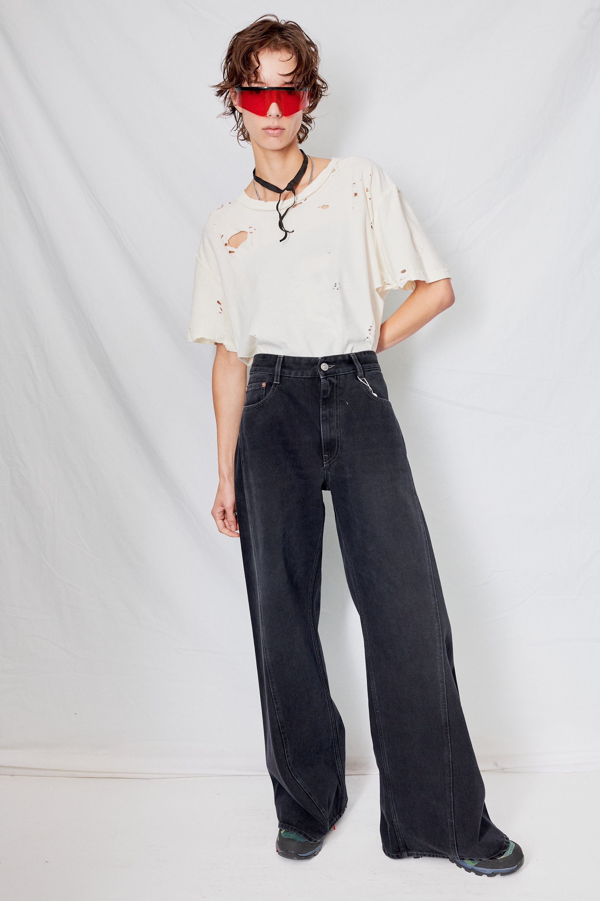Black Oversized Jeans