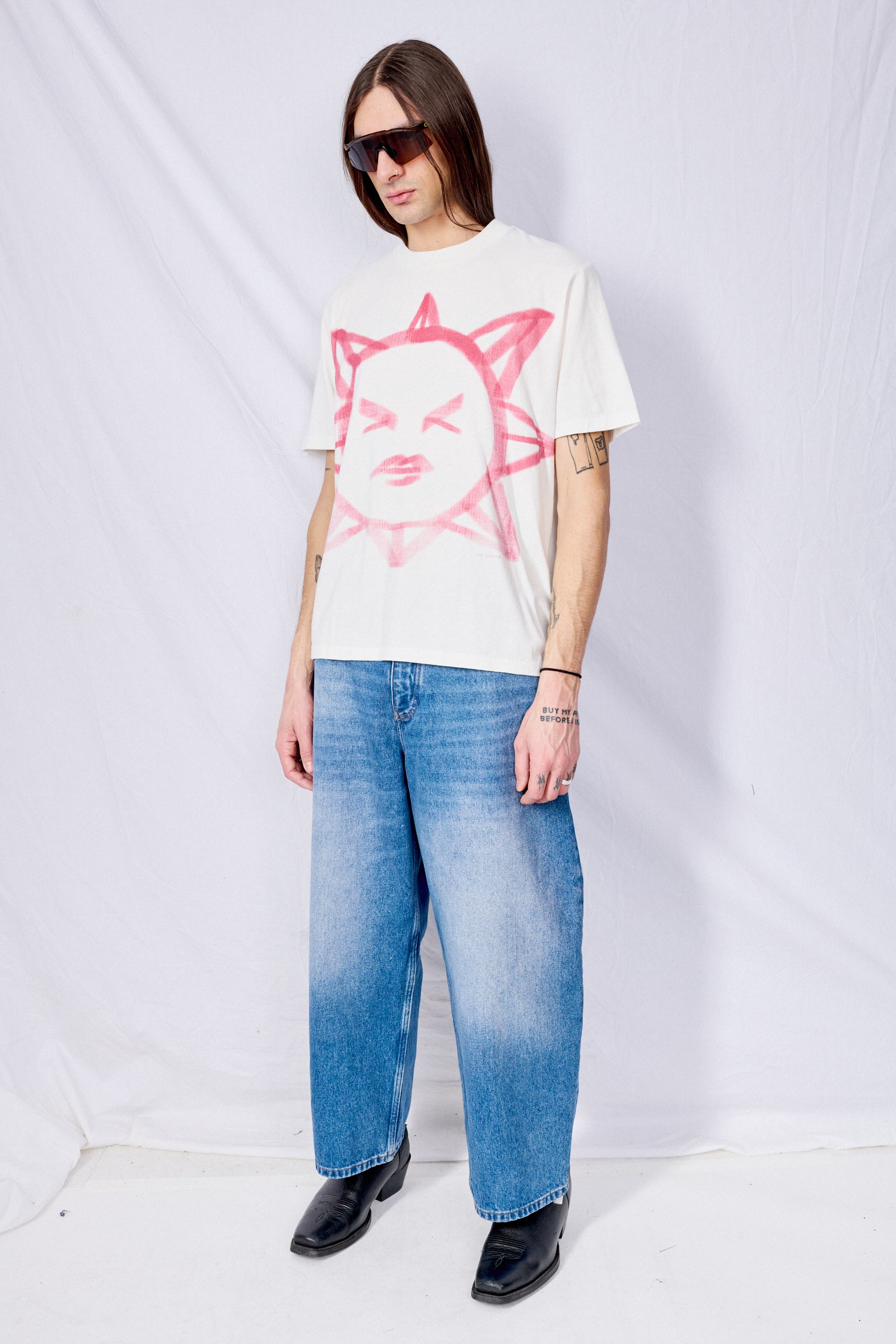 【Our Legacy】 25SS BOX T-SHIRT Squinting Sun Legacy Jersey Our Legacy - Box T-Shirt Squinting Sun Legacy Jersey