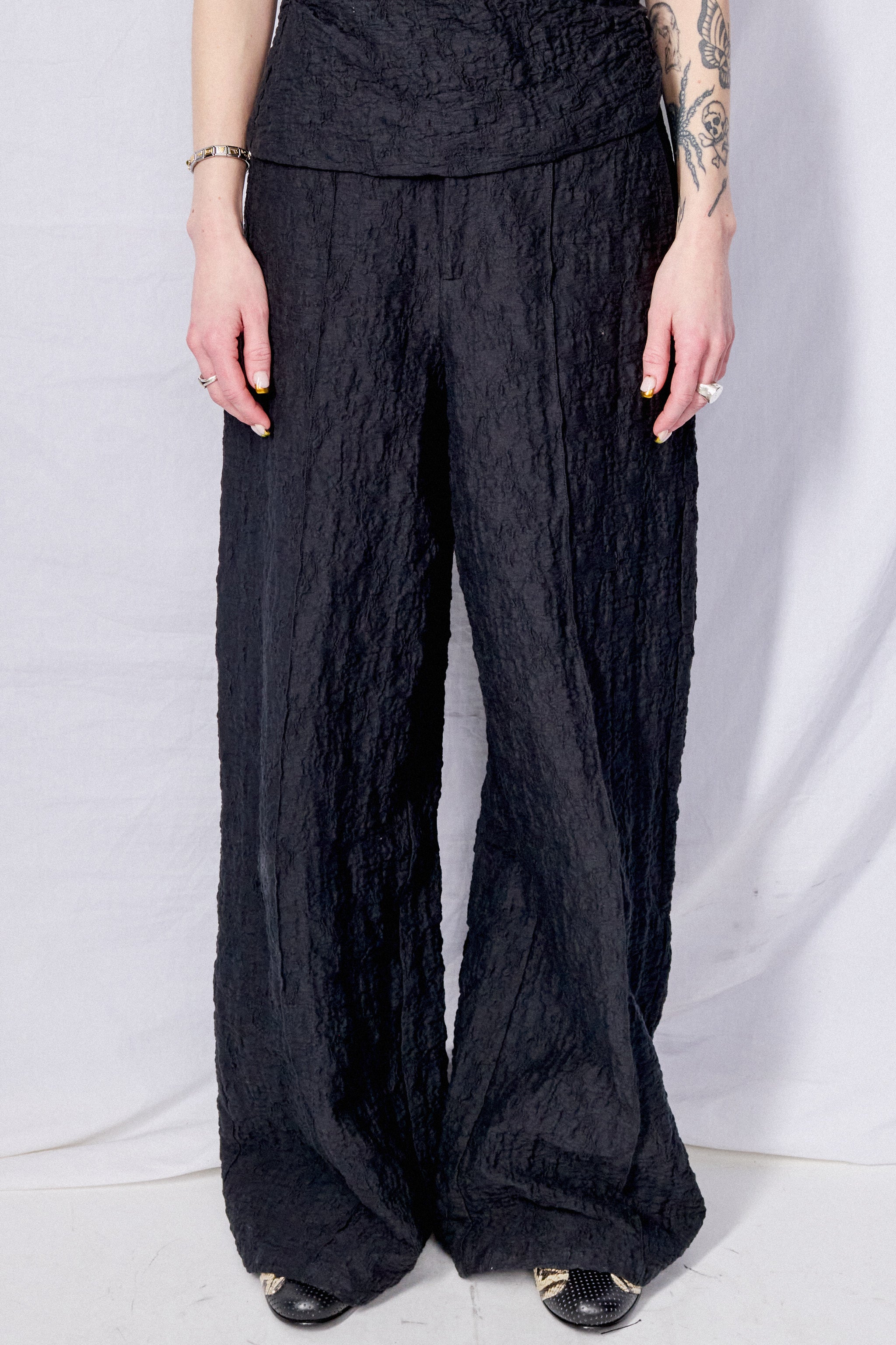 TTT MSW / jersey wide pants – PRANK STORE