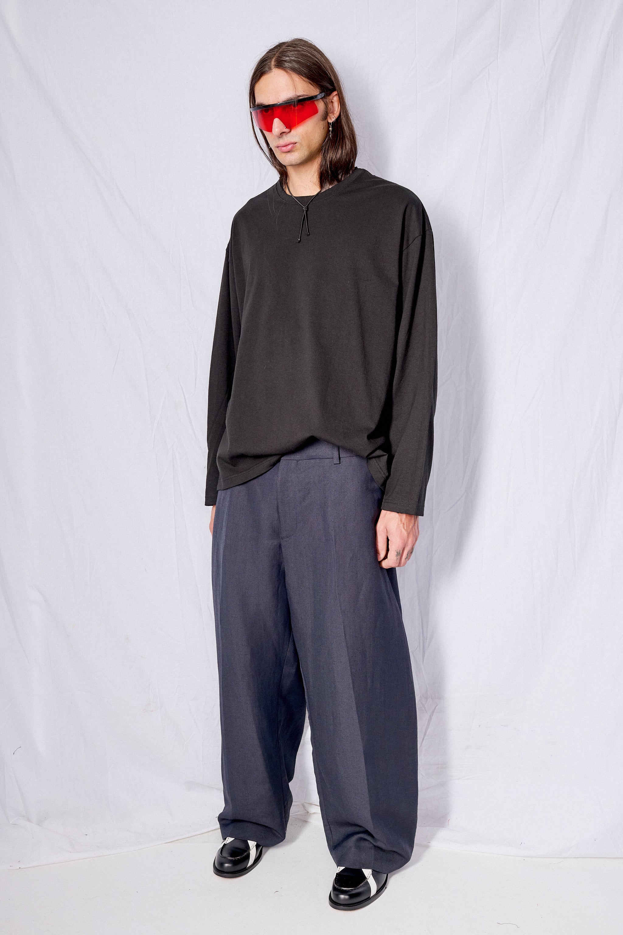 Black Loose Long Sleeve - Assembly New York