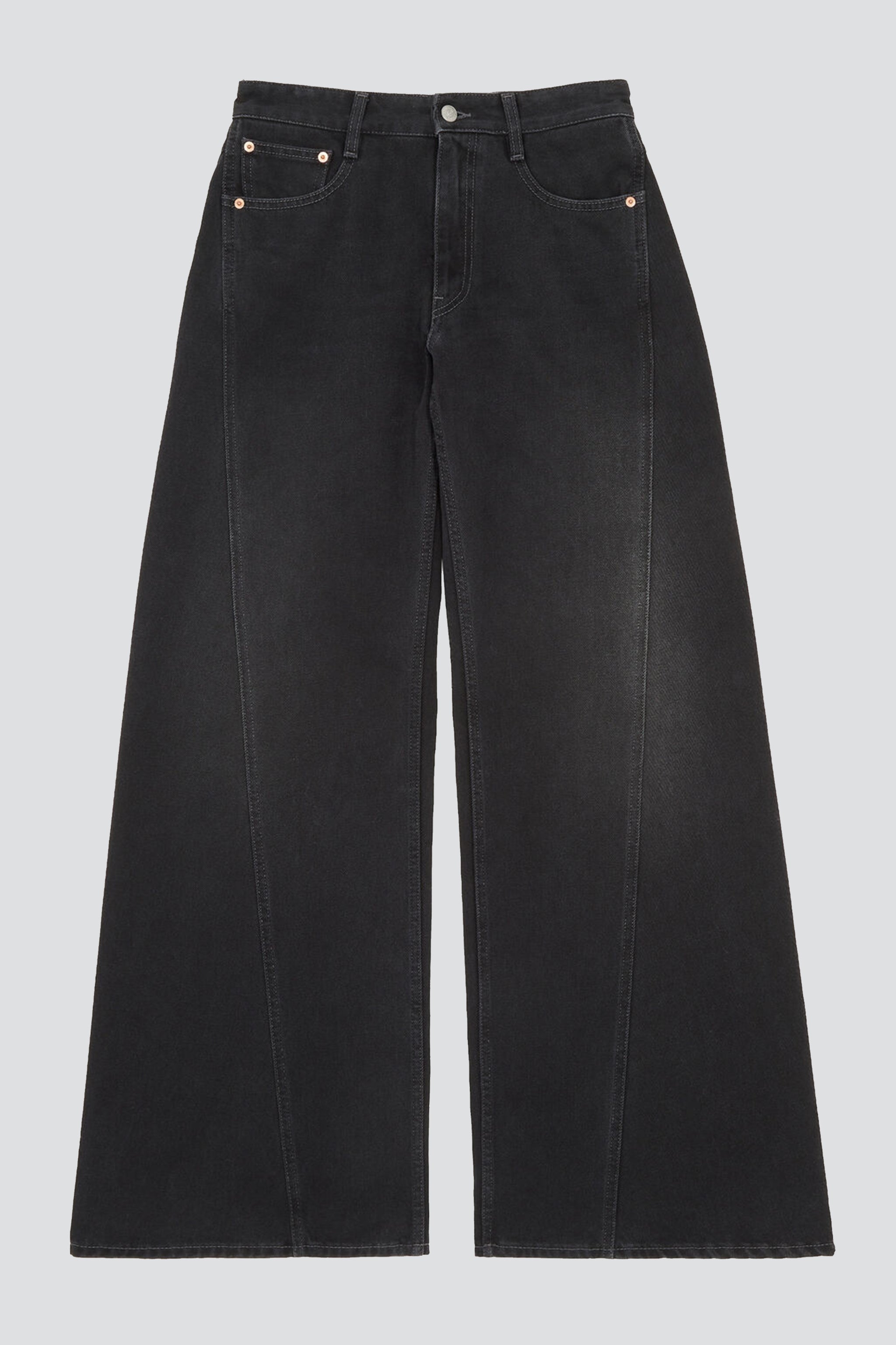 Black Oversized Jeans