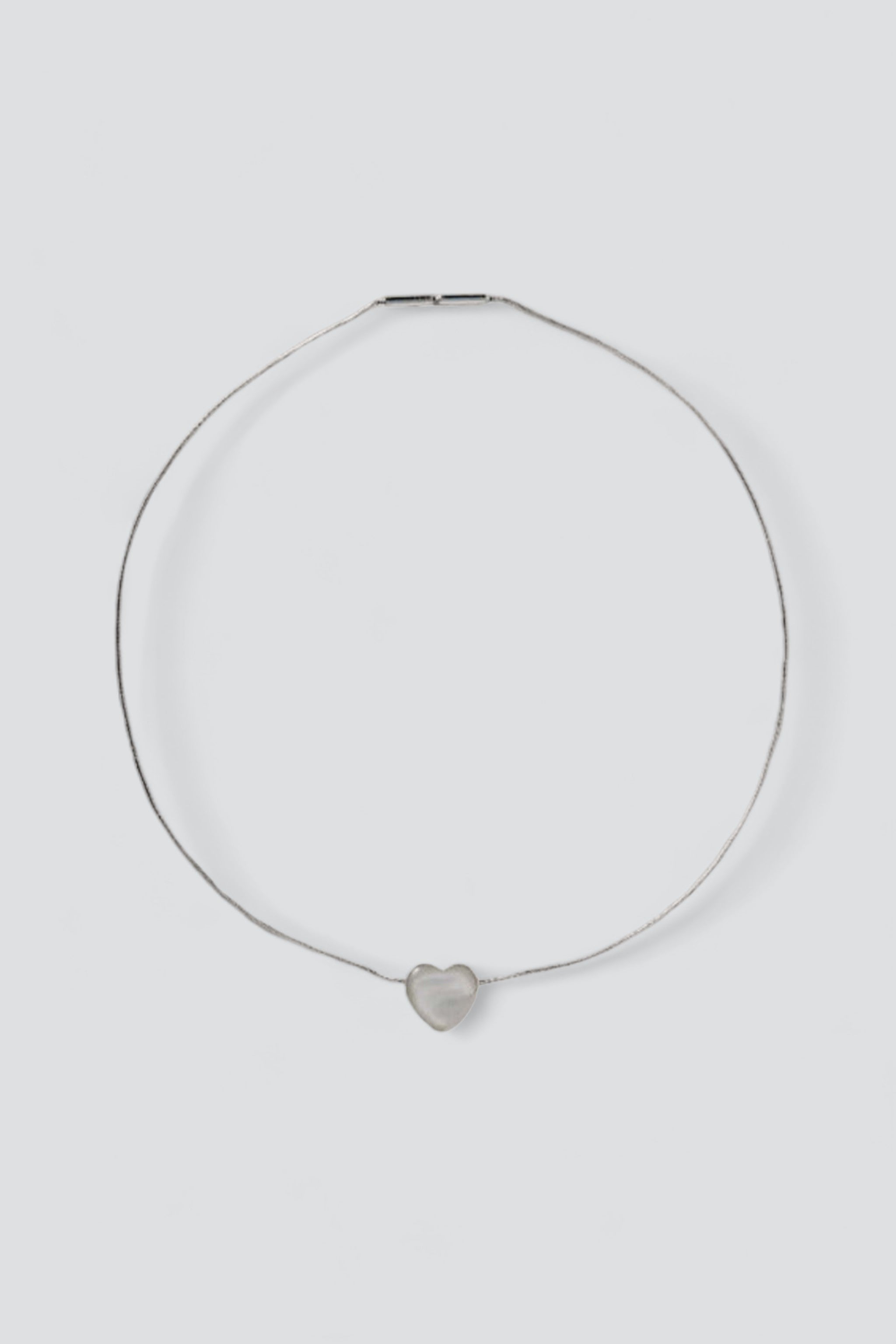 Mother of Pearl Heart Necklace