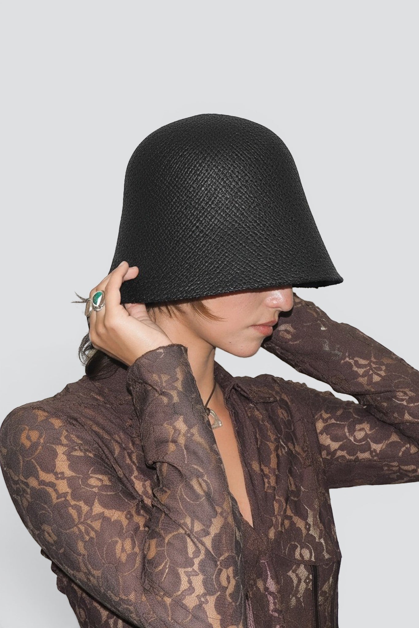 Black Crown Hat - Clyde – Assembly New York