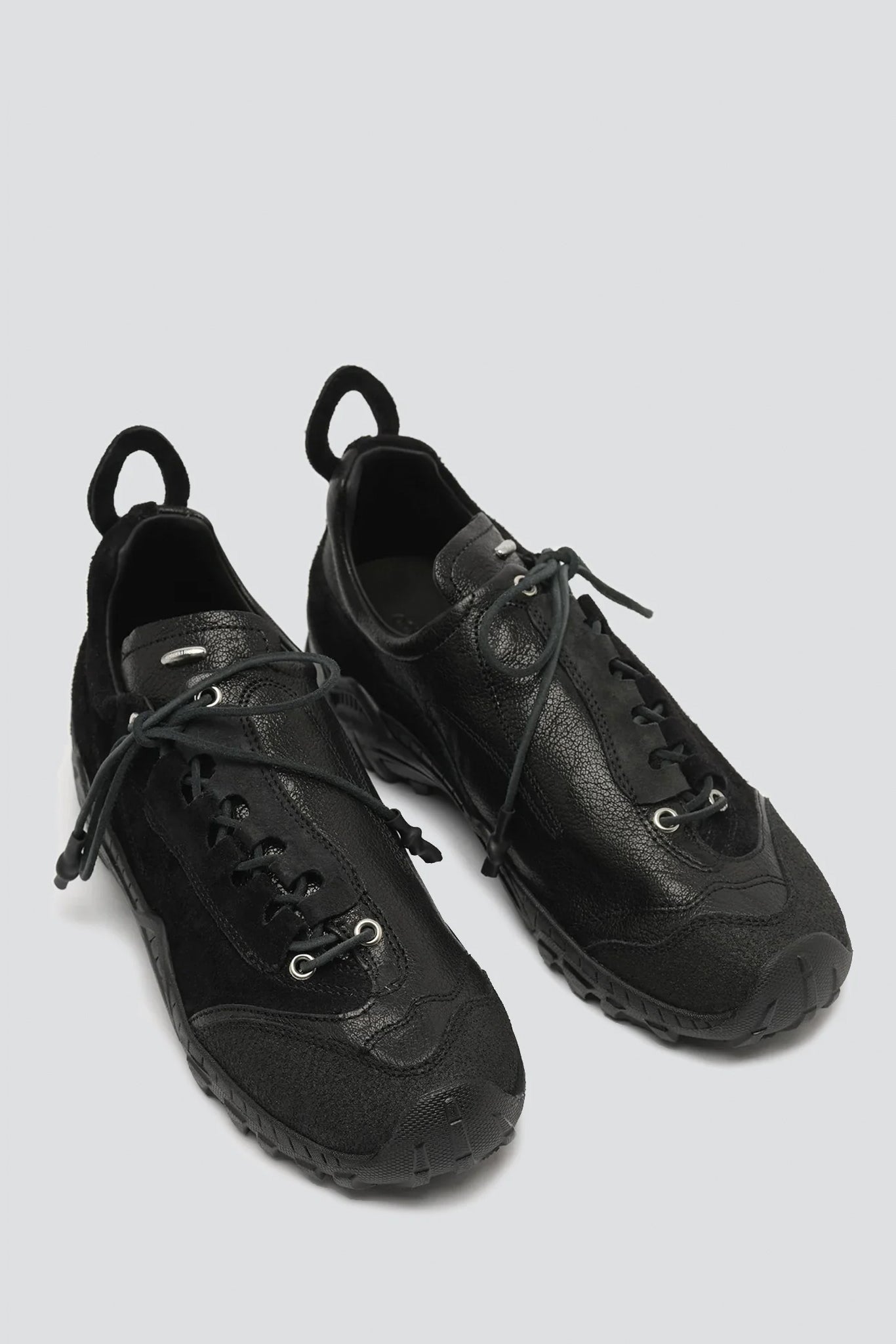 Stealth Black Leather Gabe Shoe