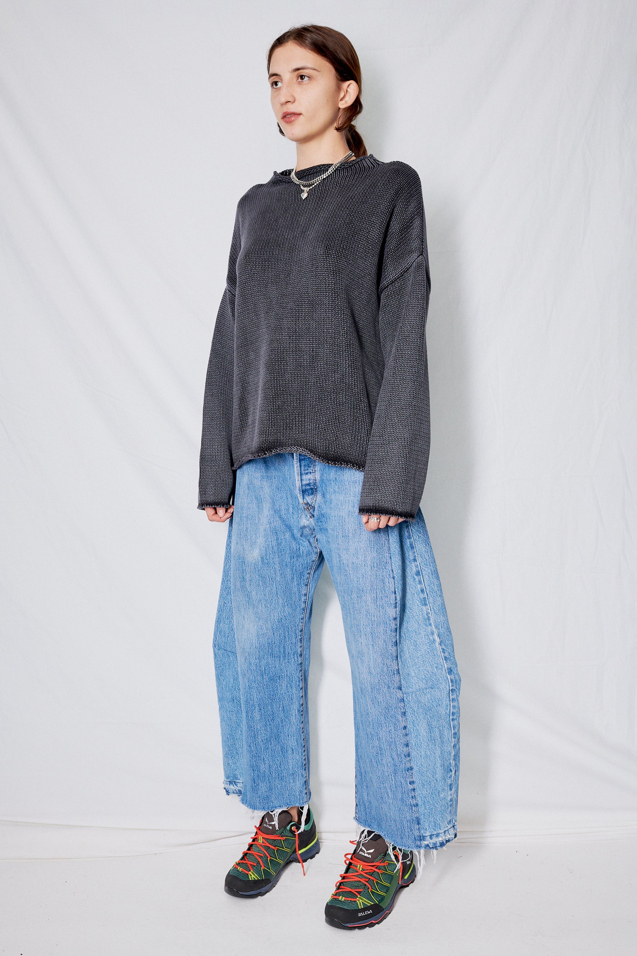 Lamis Black Sweater