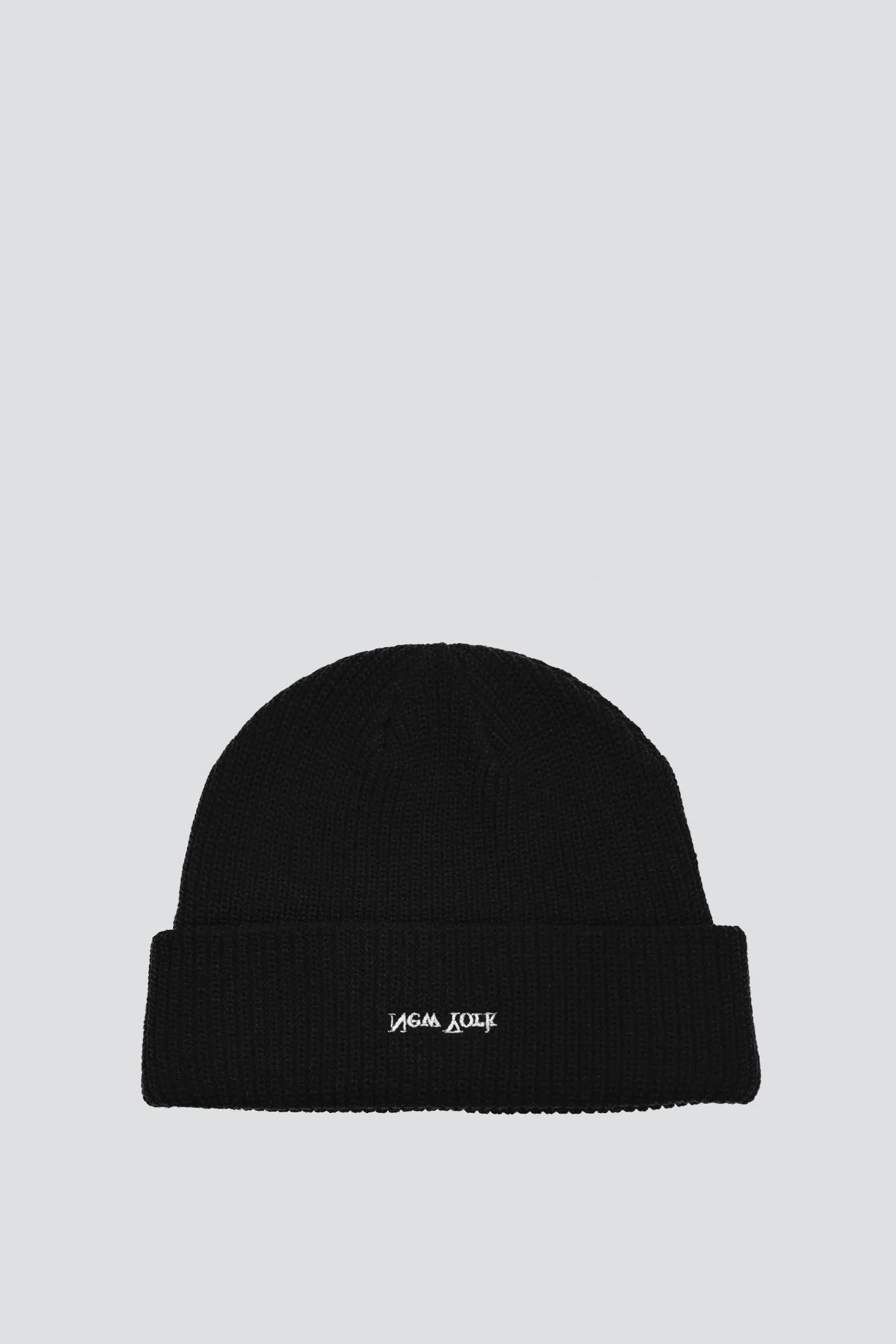 Black New York Logo Beanie