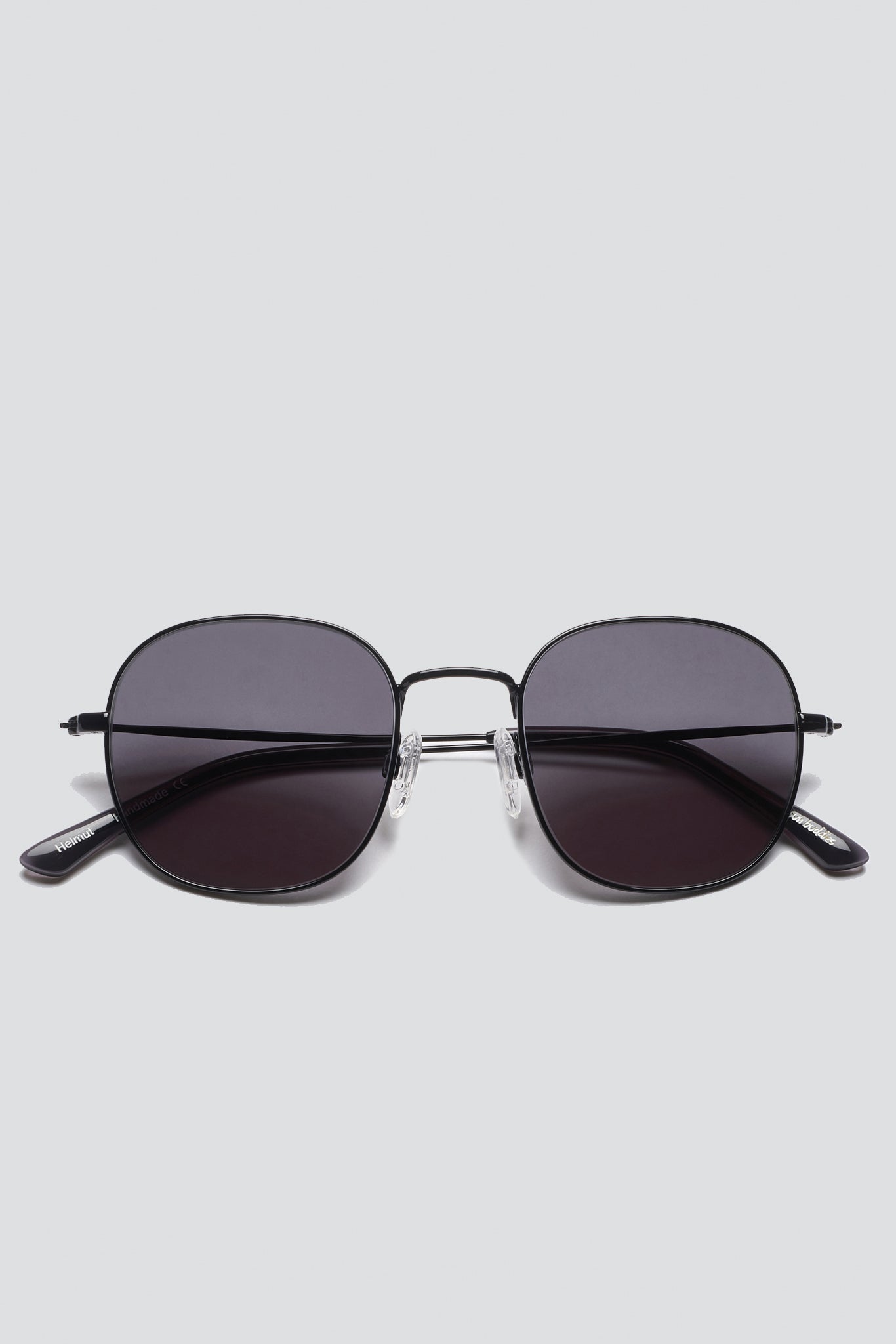 Metal Helmut - Black/Transparent Grey