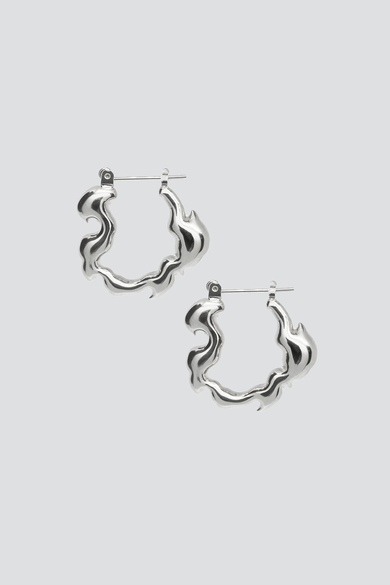 Sterling Mutant Cloud Earrings