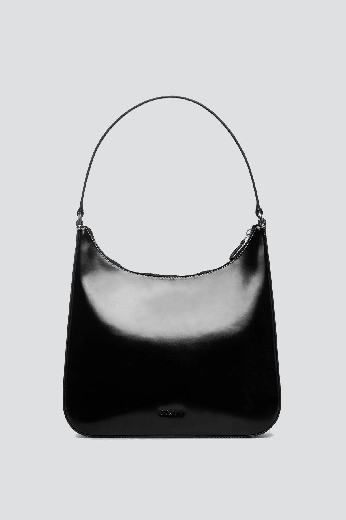 Black Leather Alec Bag