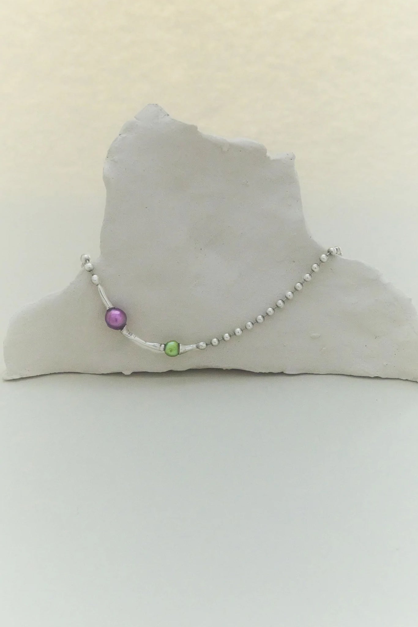 Sterling Alga Necklace