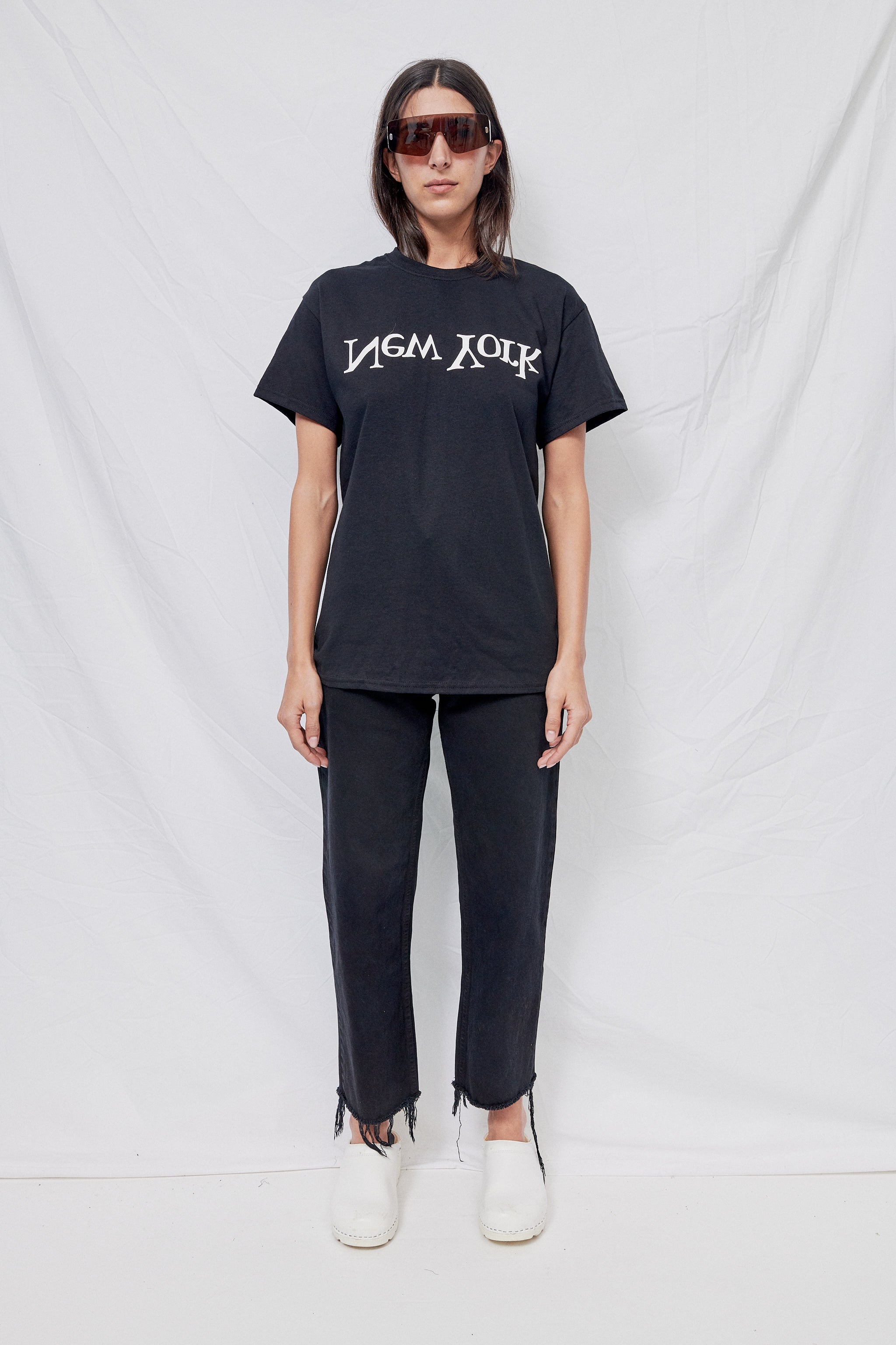 Black New York Logo T-Shirt