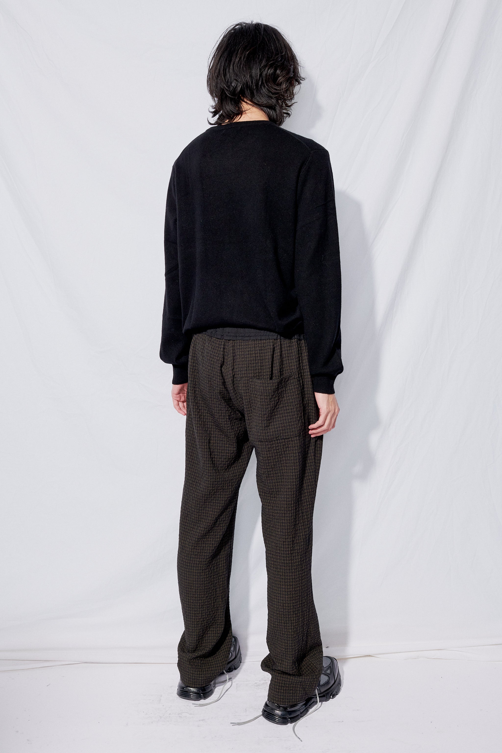 Black Cashmere Crewneck