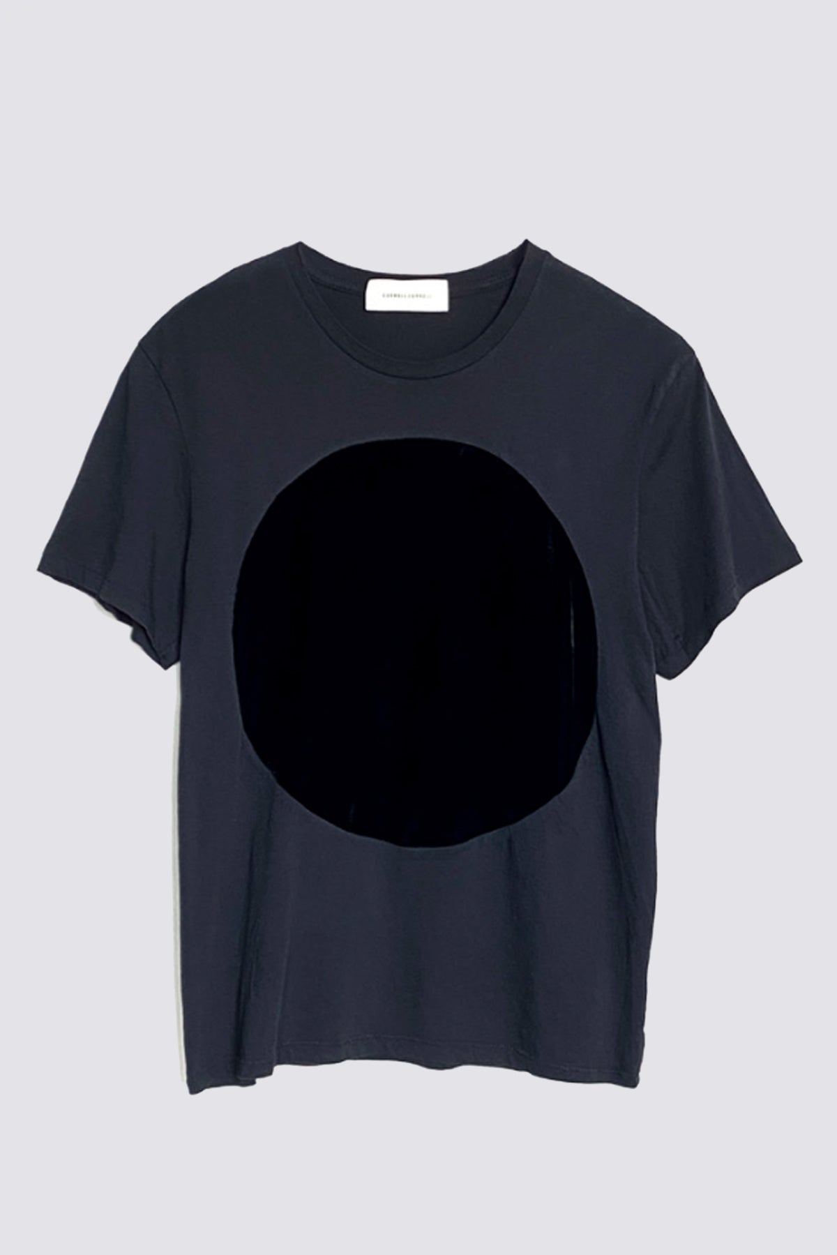 Velvet Circle T-shirt - Black