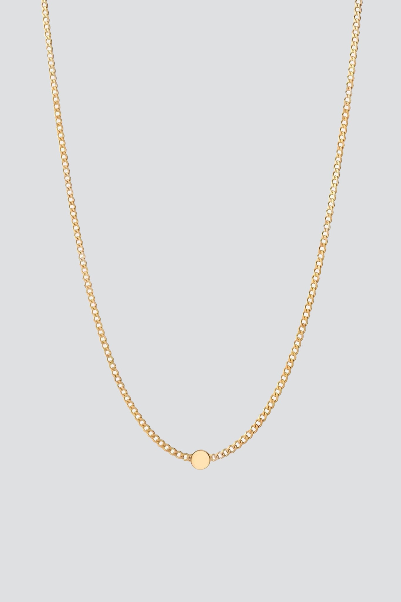 Gold Vermeil Opus Type Chain Necklace