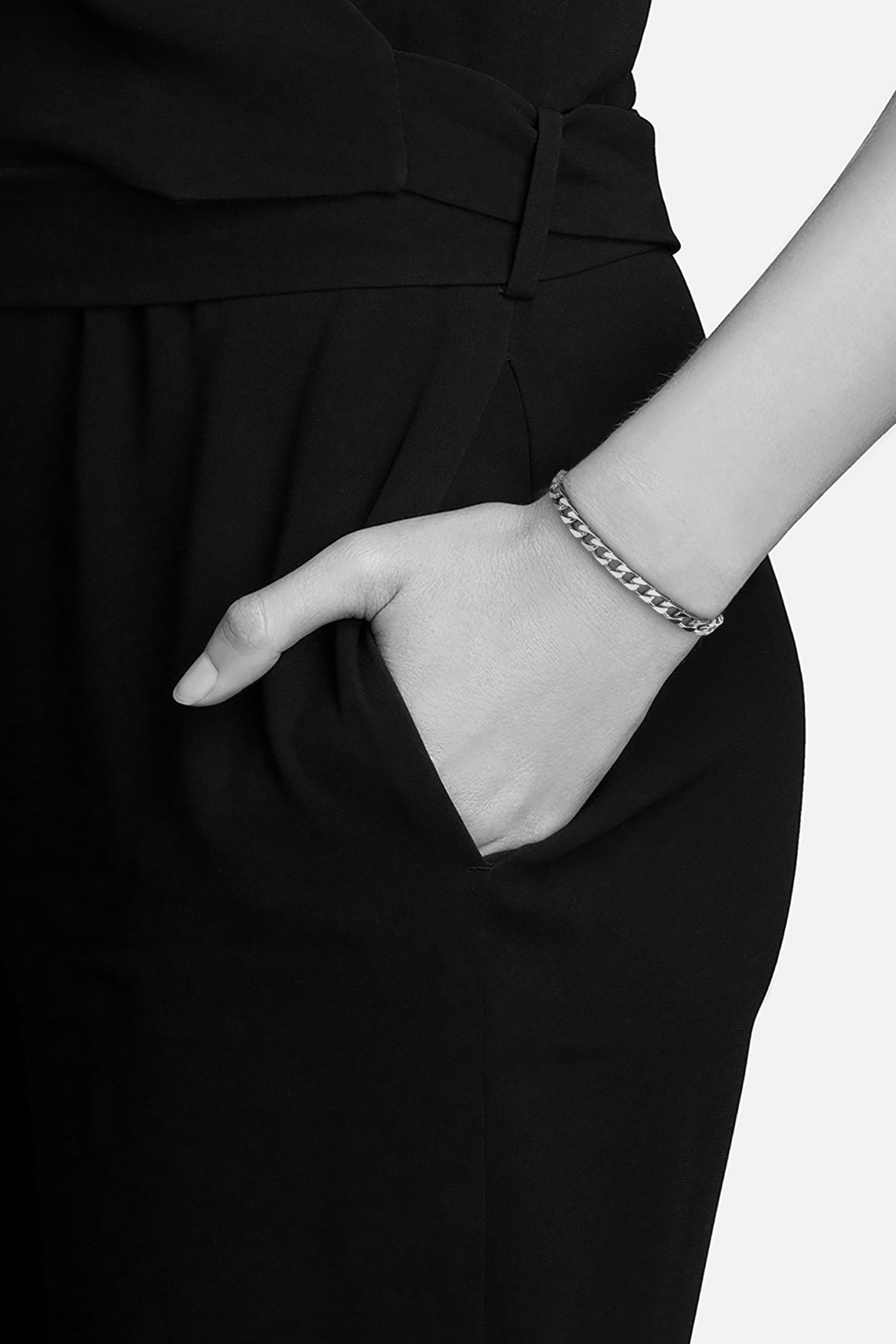 Gold Vermeil 4mm Cuban Chain Bracelet