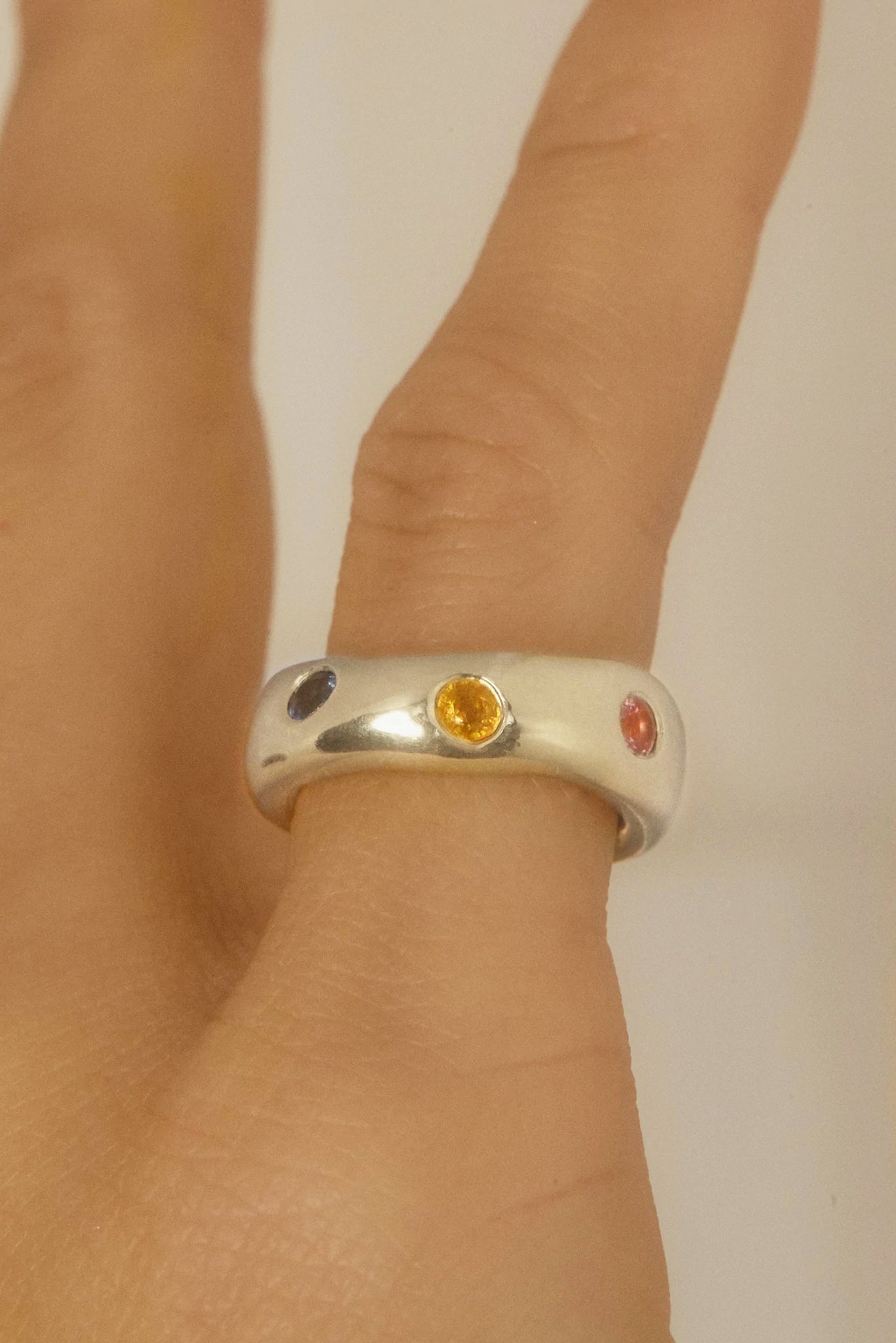 Sterling Silver Fiesta Ring