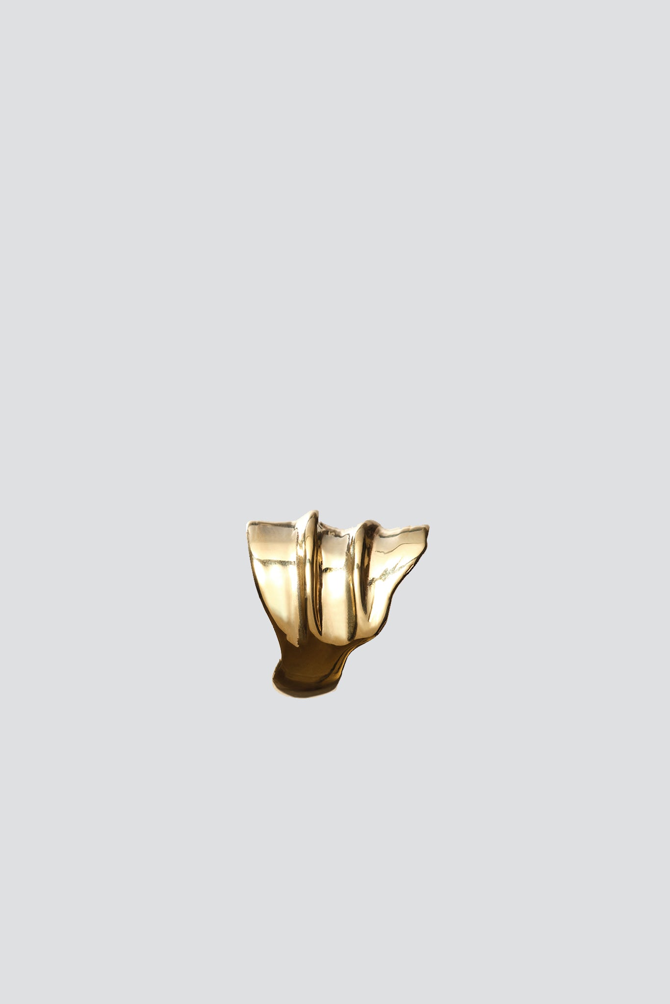 Gold Block Five Ring