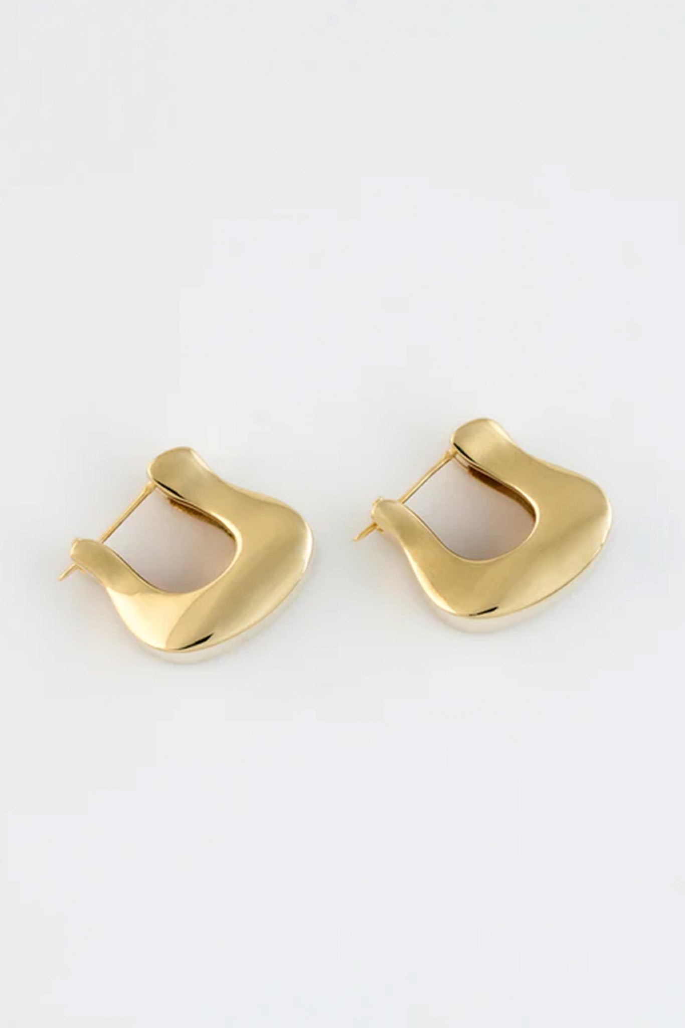 18k Gold Vermeil Hoof Earrings