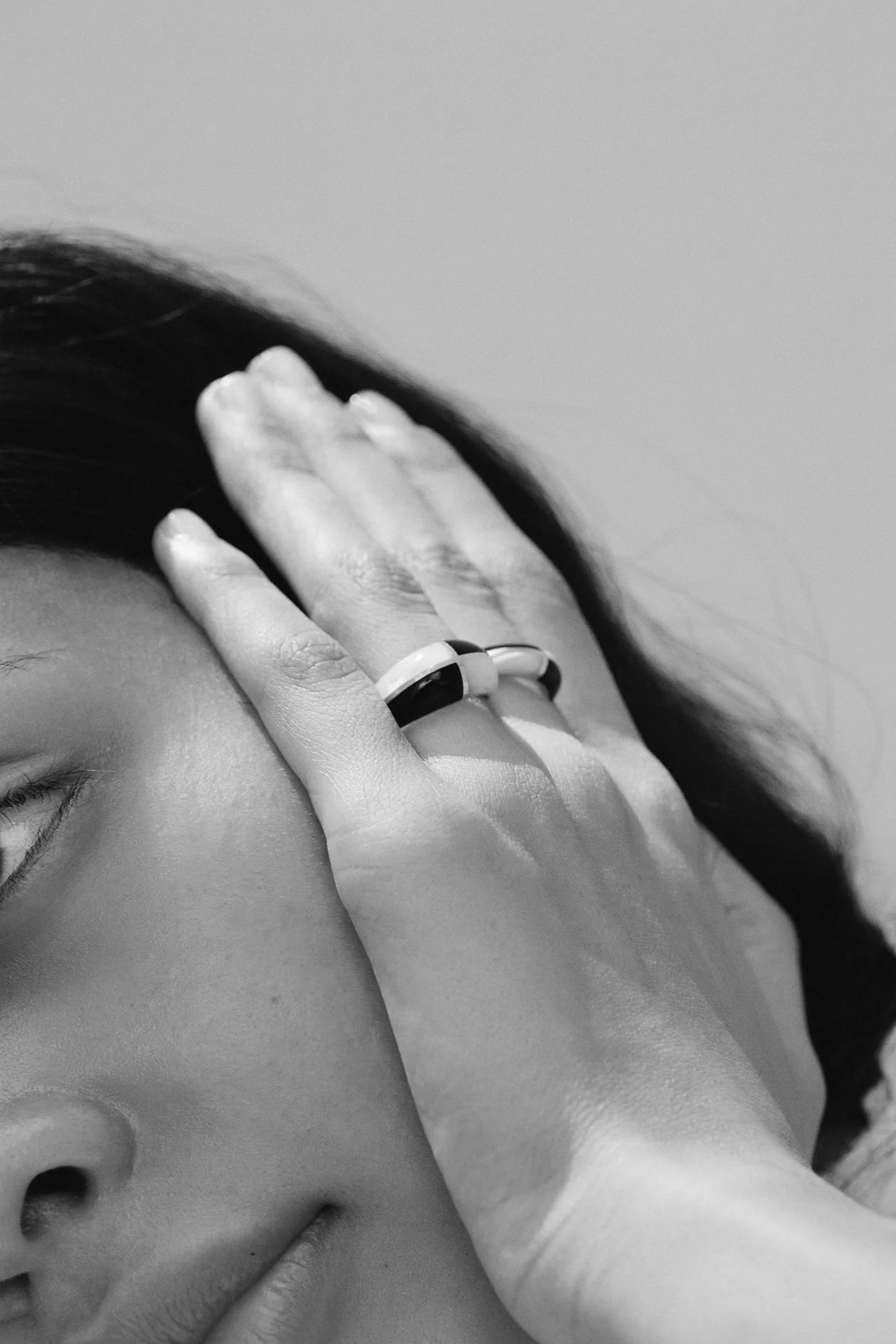 14K Gold Form Inlay Ring II