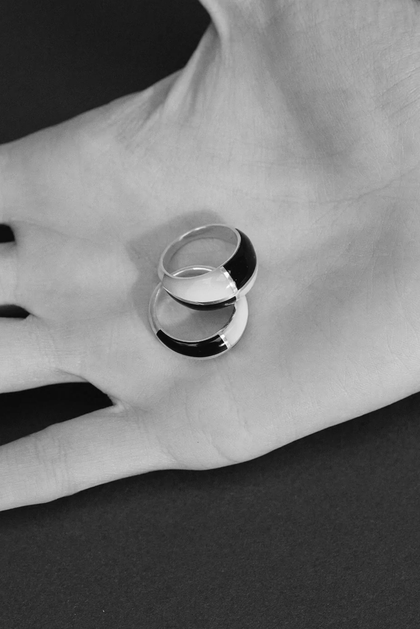 14K Gold Form Inlay Ring II