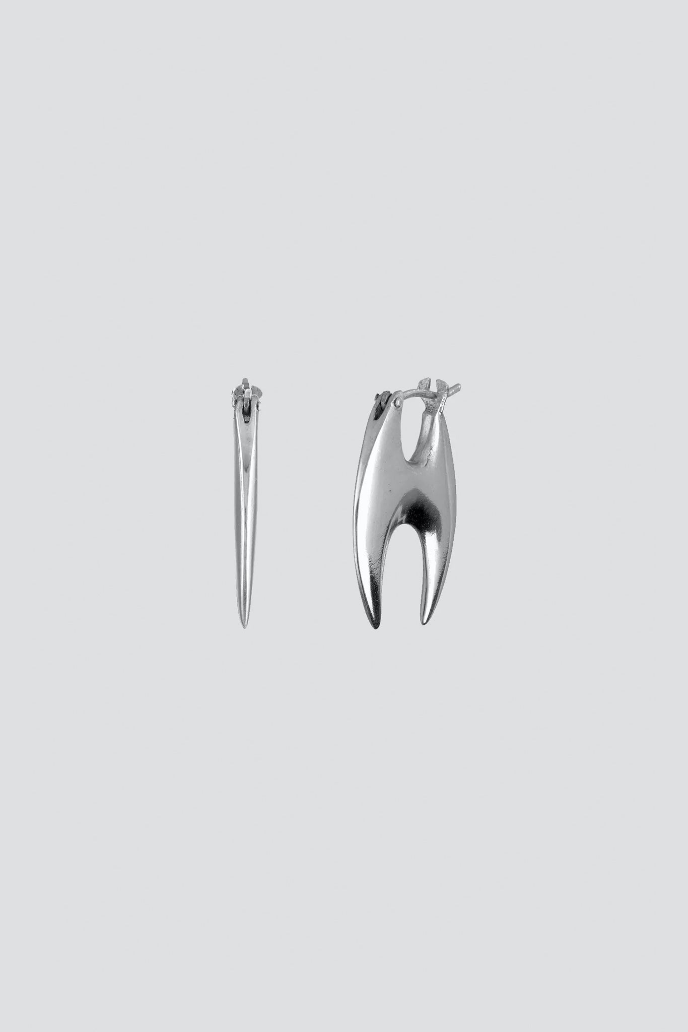Silver Labrys Earrings