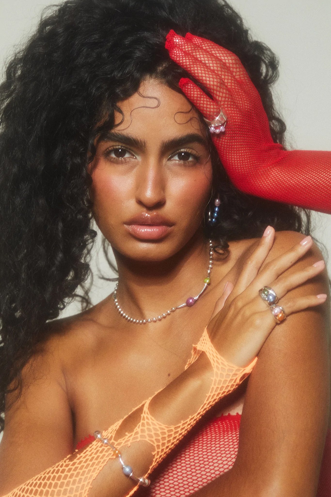 Sterling Alga Necklace