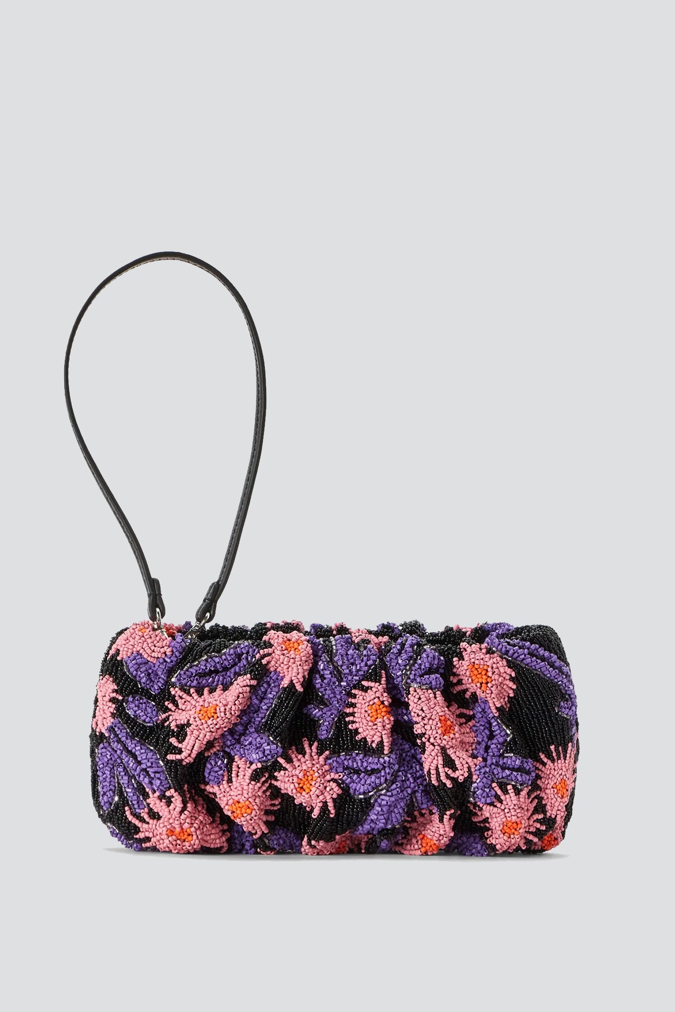 Quartz Acid Floral Beaded Bean Bag