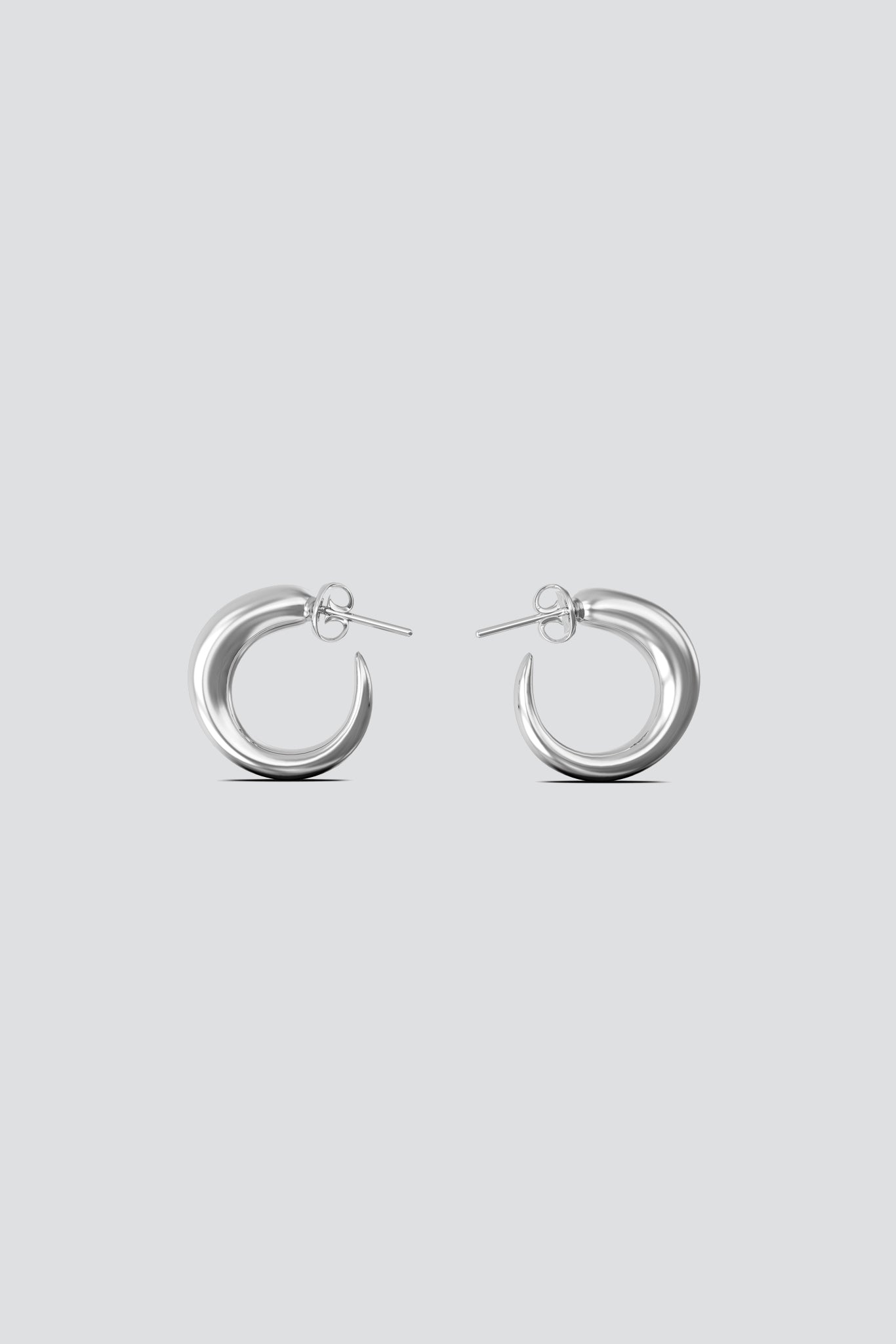 Sterling Silver Tiny Khartoum Hoops