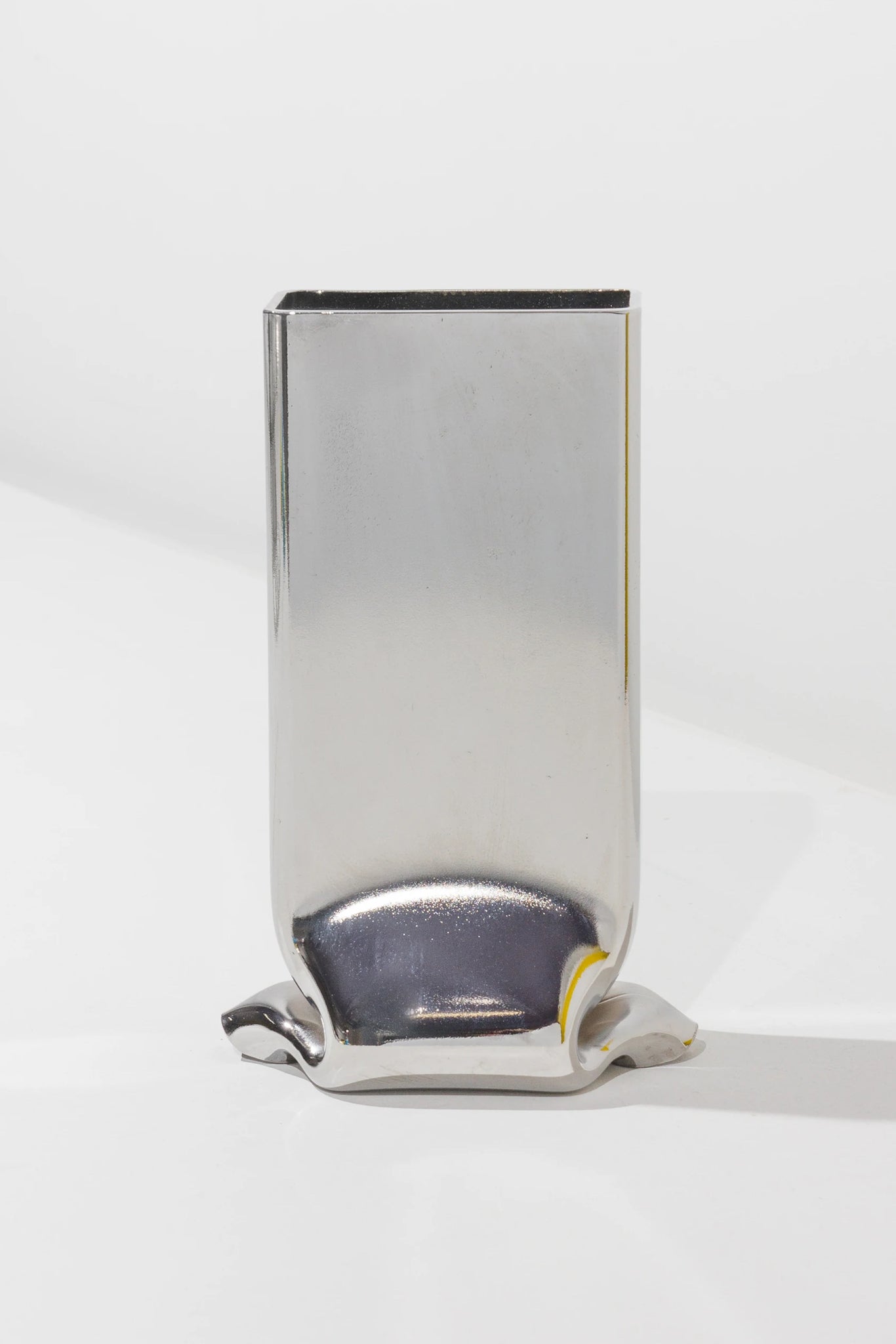 Rectangular Chrome Pressure Vase