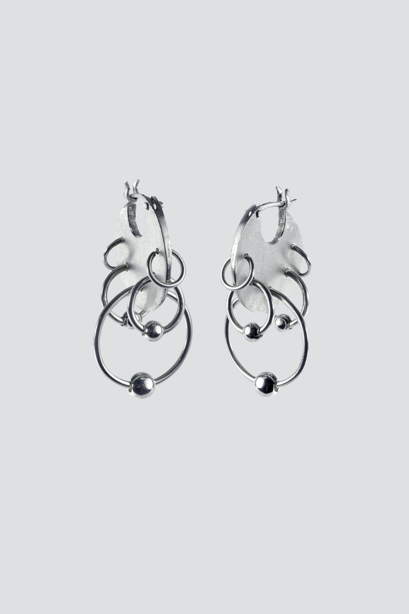 Silver Venn Quinn Earrings