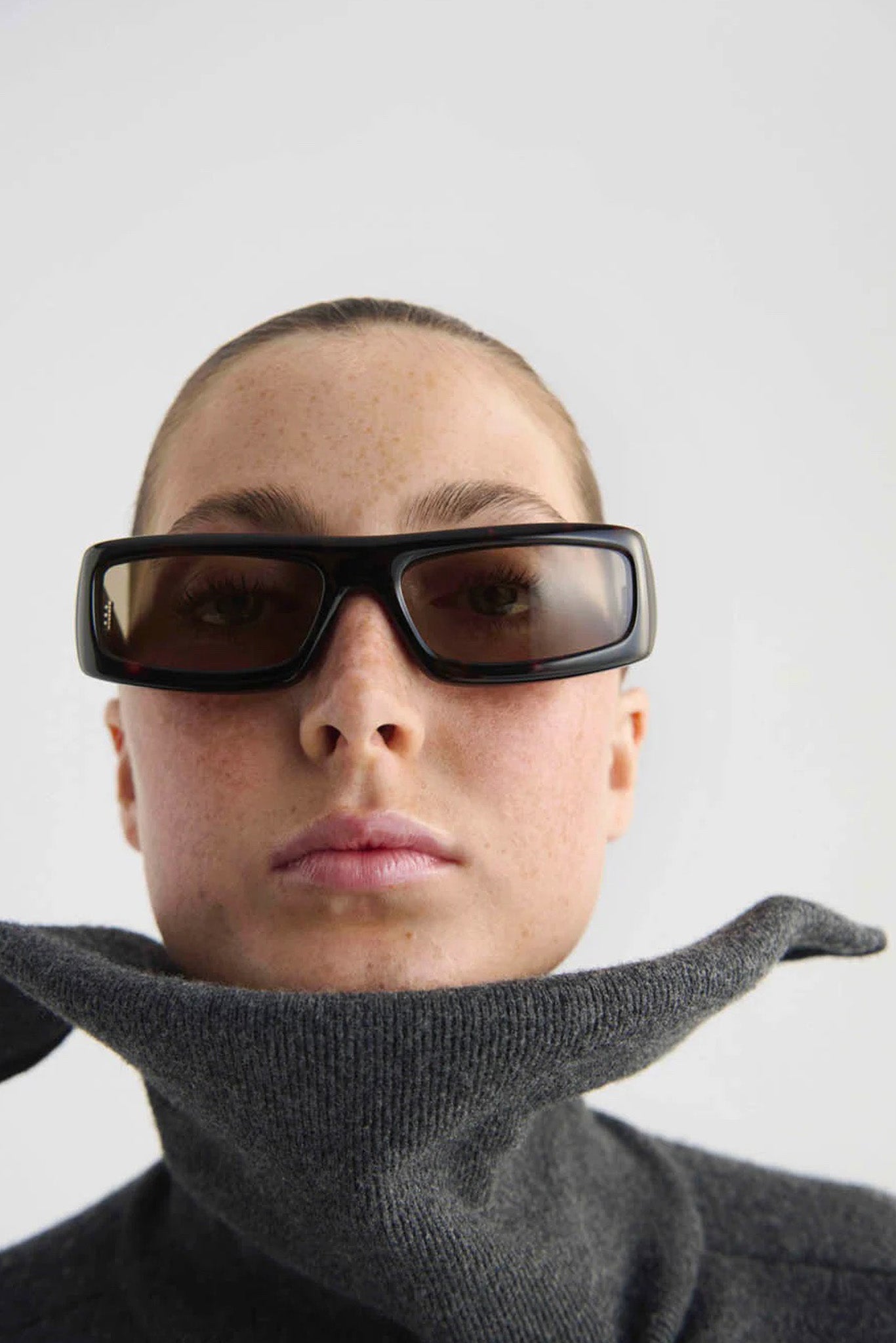 Acetate Myrrh/Olive Daryan Sunglasses