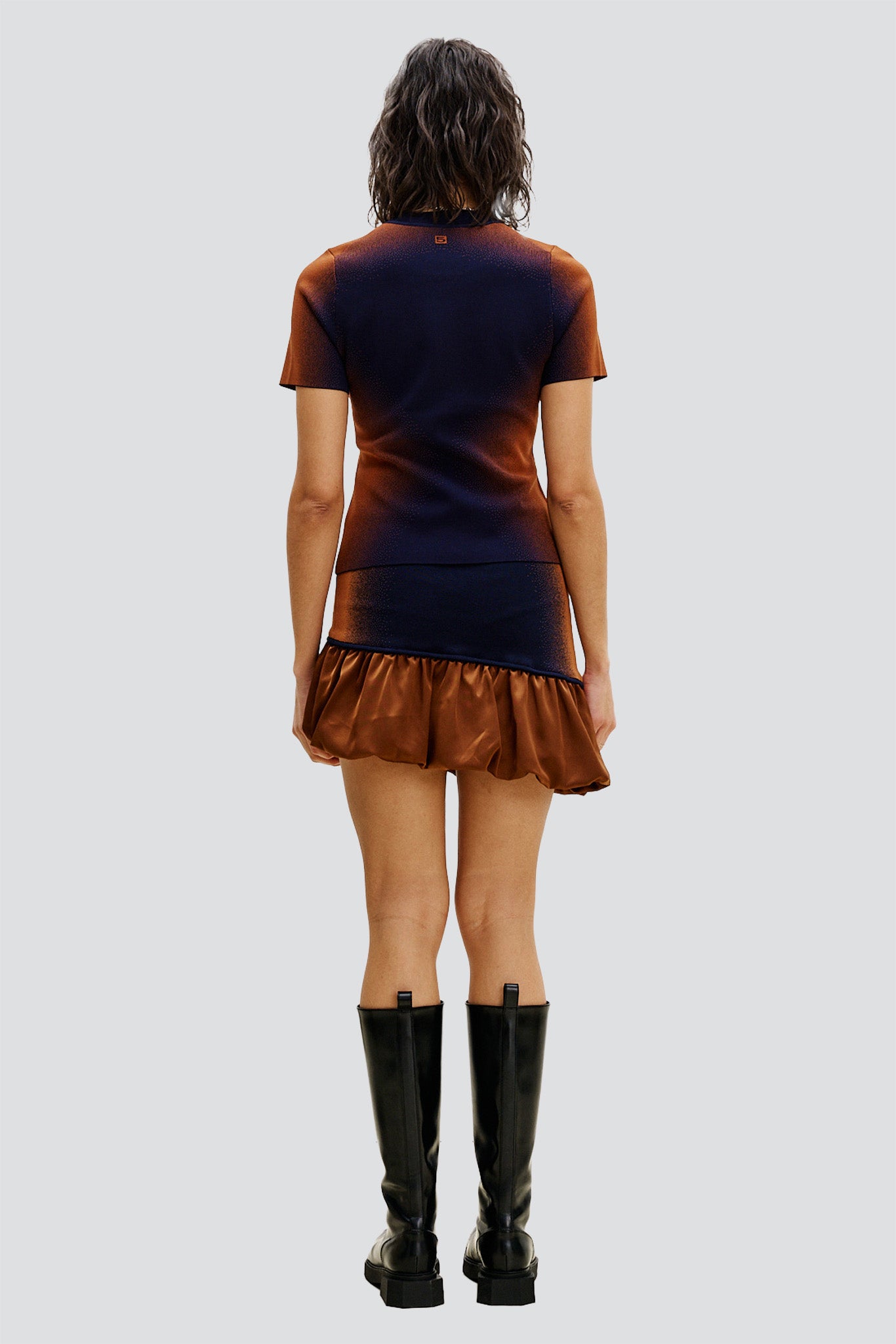 Brown Gen 11 Heat Tech Compression T-Shirt