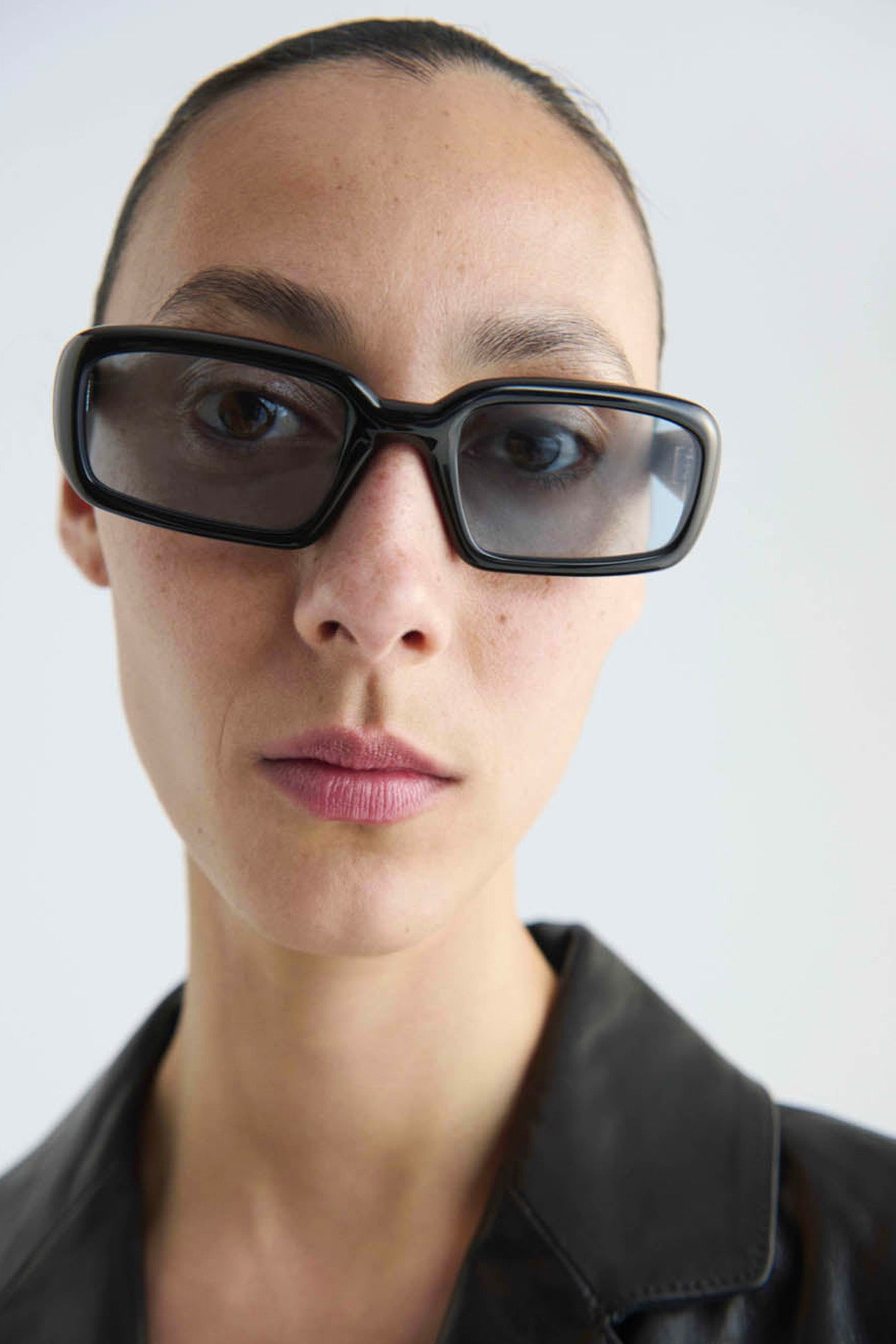 Acetate Black/Blue Mektoub Sunglasses