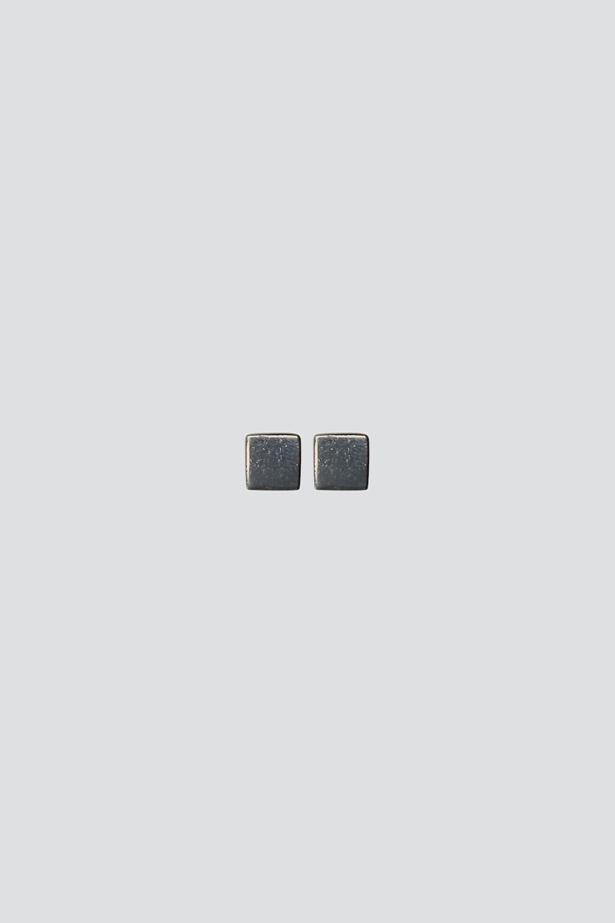 Sterling Silver Square Stud Earrings