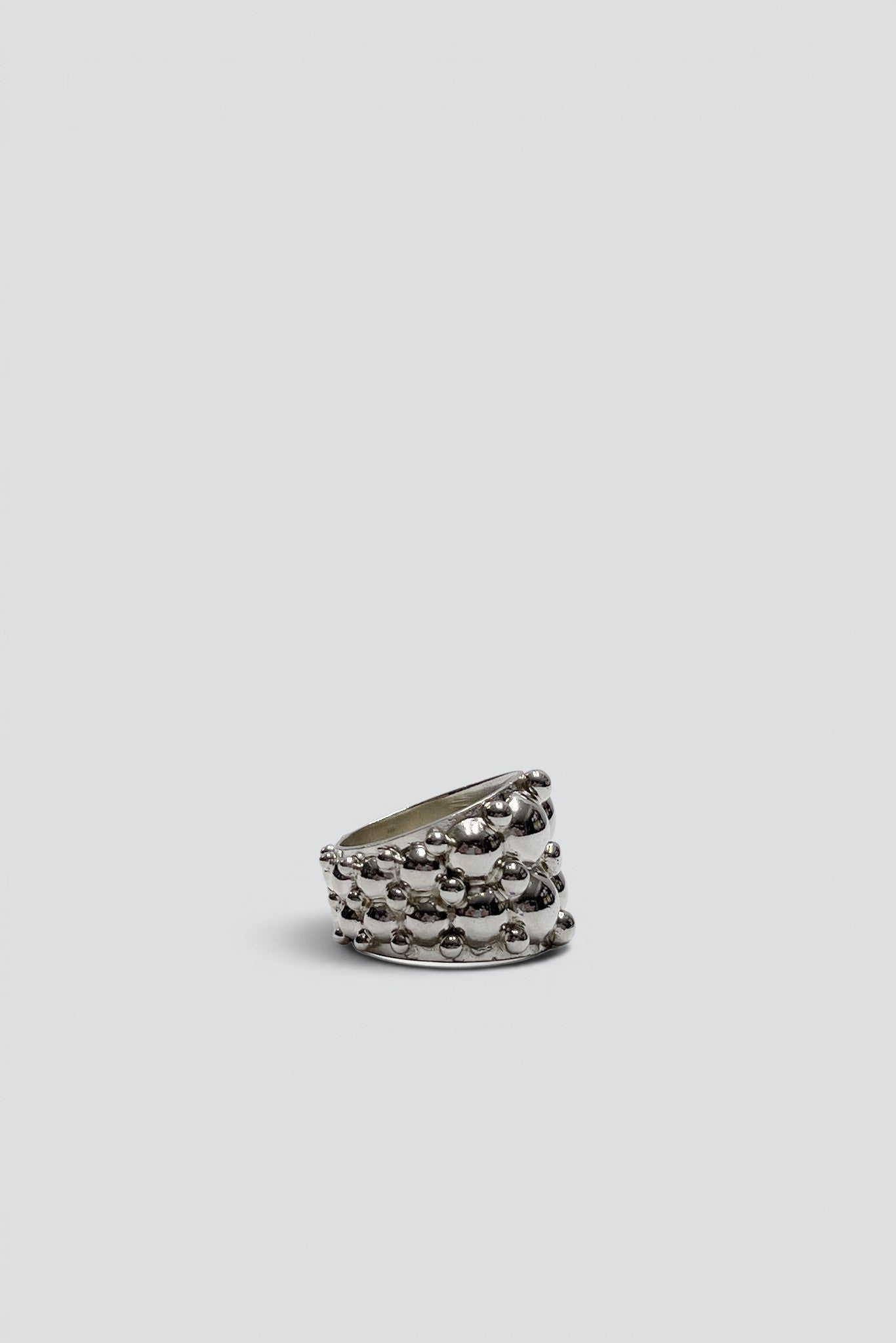 Sterling Silver Bubbles Ring